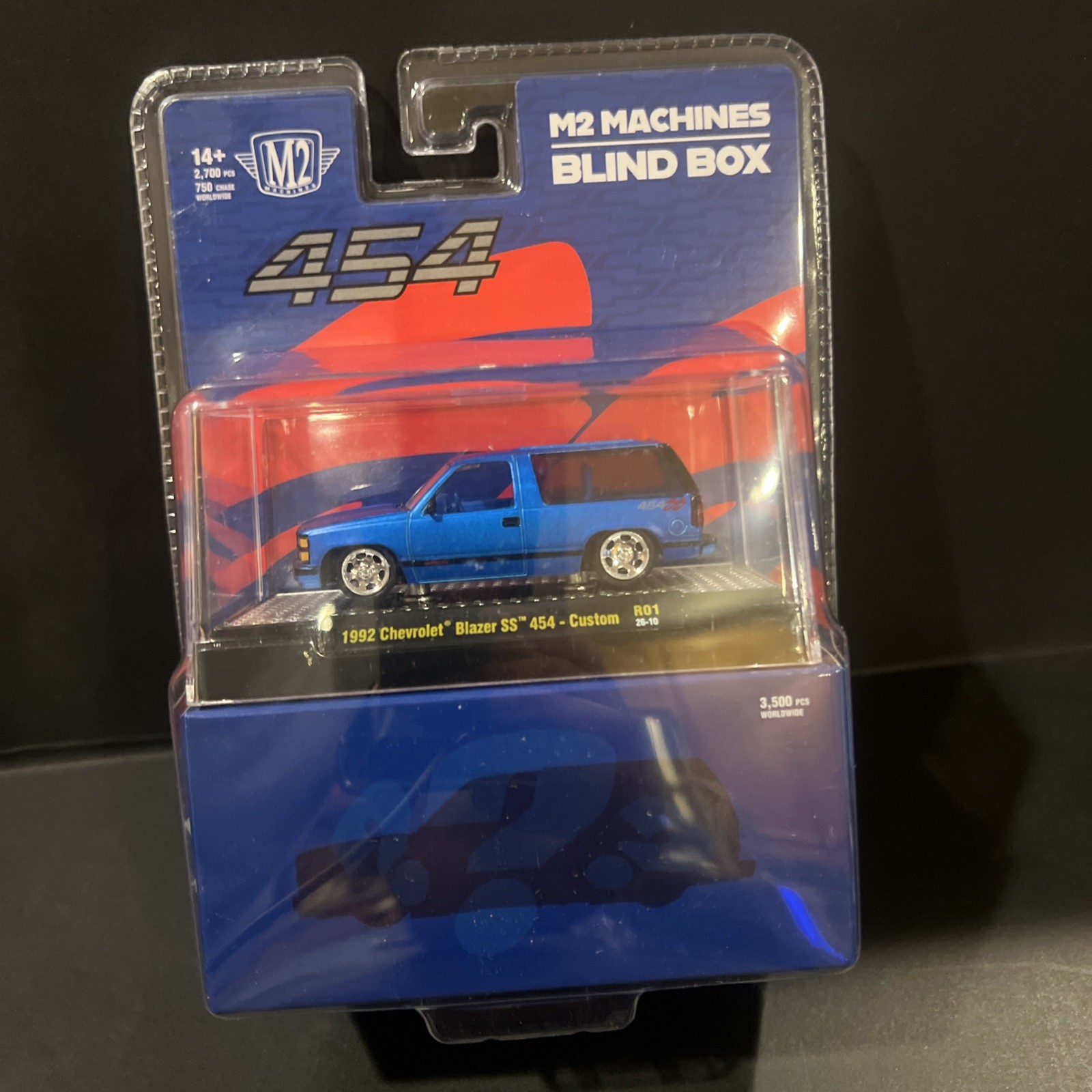 M2 Machines Blind Box 1:64 1992 Chevrolet Blazer SS 454 Custom Blue 2pk 2026