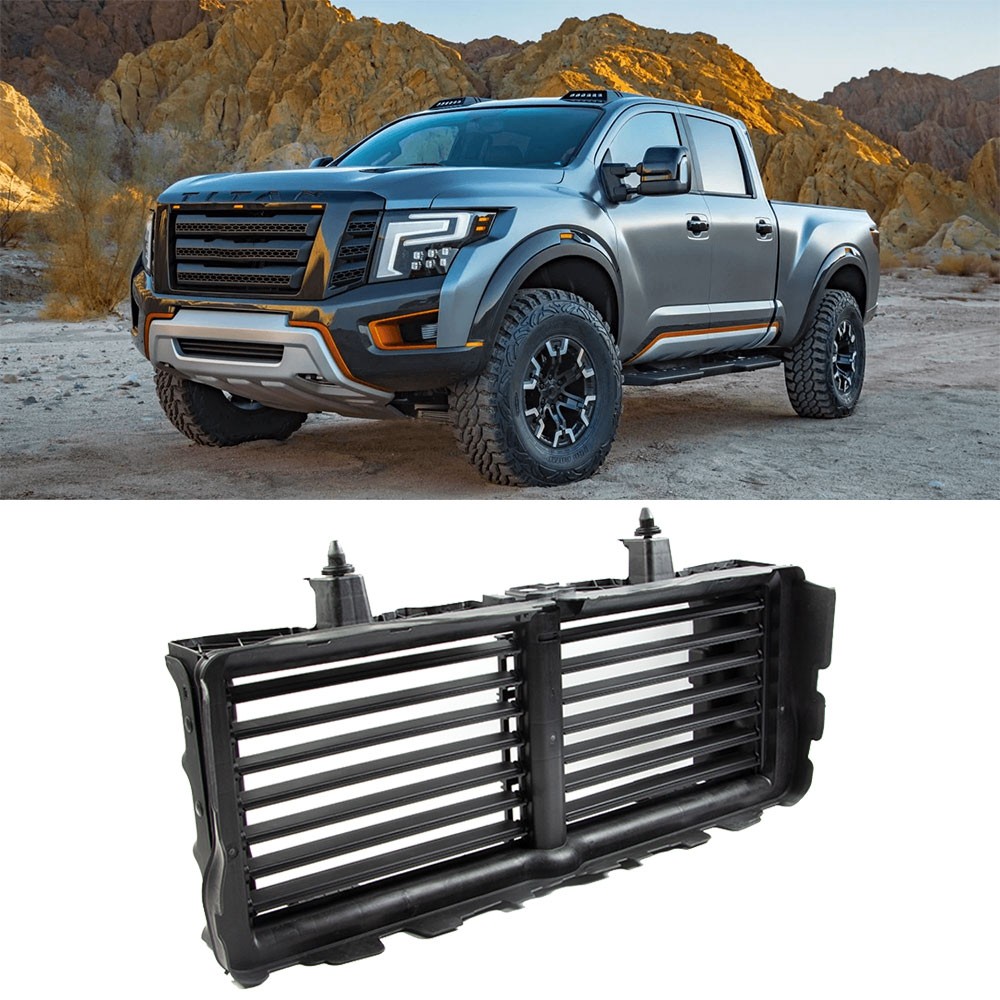 For Nissan Titan/Titan XD 2017-2020 Radiator Grille Shutter Assembly 21421-9FT0B