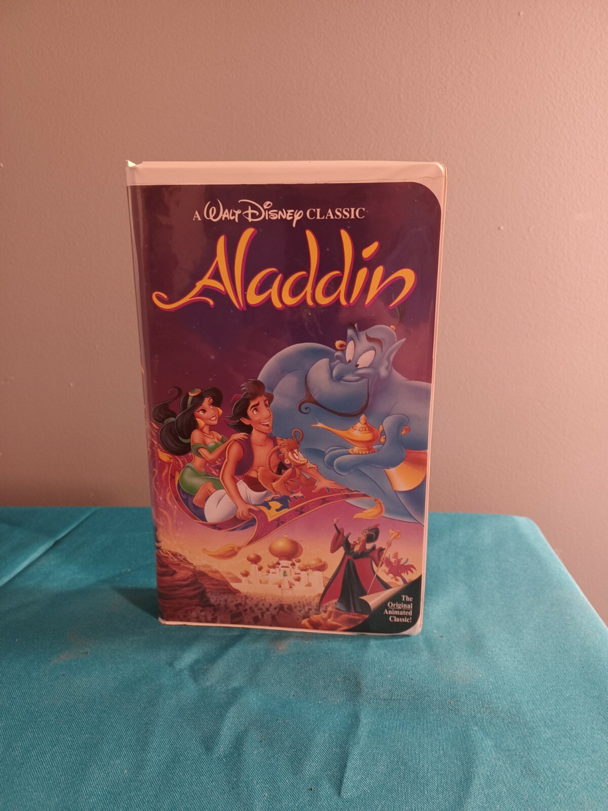 Vintage Rare Aladdin (VHS, 1993) Black Diamond #1662 Walt Disney Classic Vintage Rare Aladdin (VHS, 1993) Black Diamond #1662 Walt Disney Classic