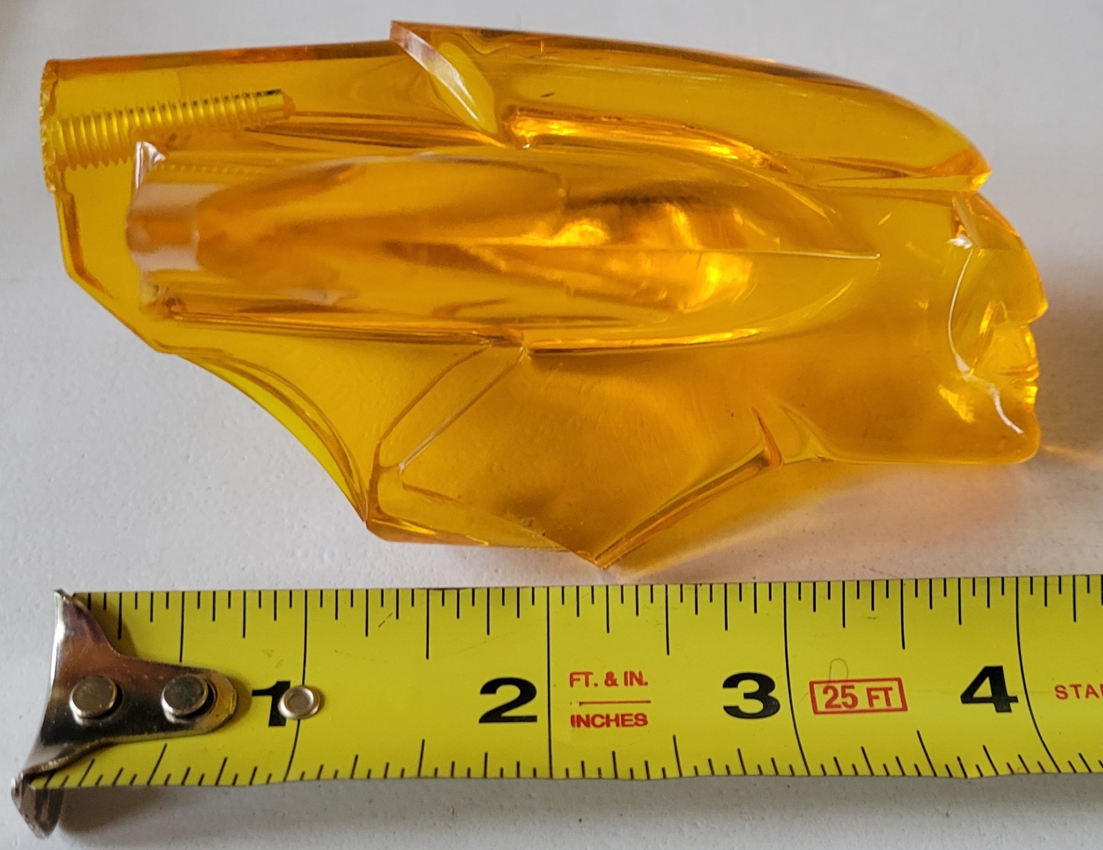 Vintage 1950s Pontiac Hood Ornament Indian Chieftain Head Insert General motor