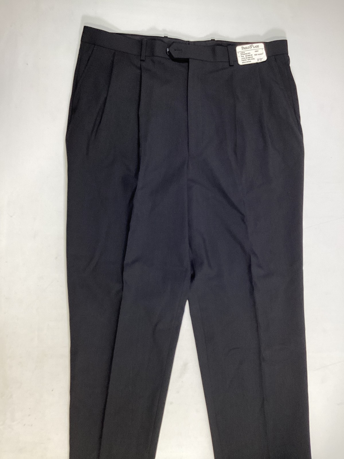 Mens Paulo Solari Black Wool Dress Pants 42W NEW Mens Paulo Solari Black Wool Dress Pants 42W NEW