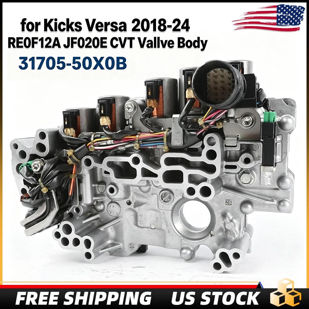 RE0F12A JF020E Transmission CVT Valve Body for 2018-24 Kicks Versa 31705-50X0C