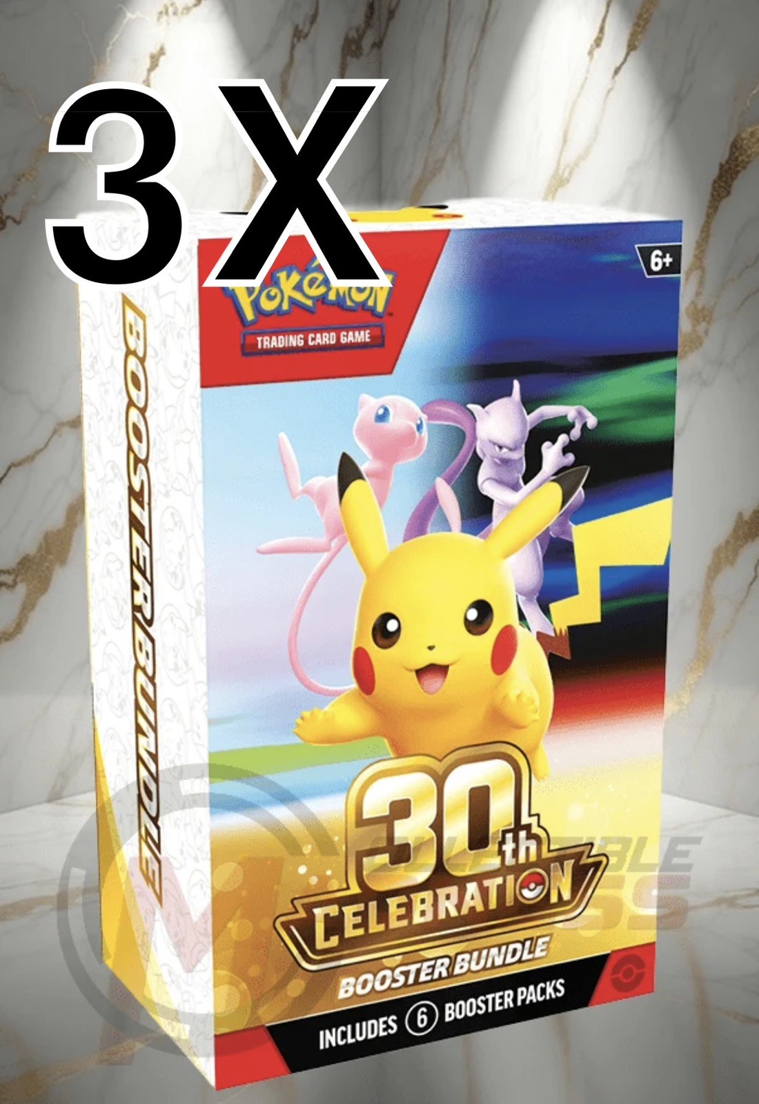 Pokemon 30th Anniversary Booster Bundle x3 PRESALE OCTOBER