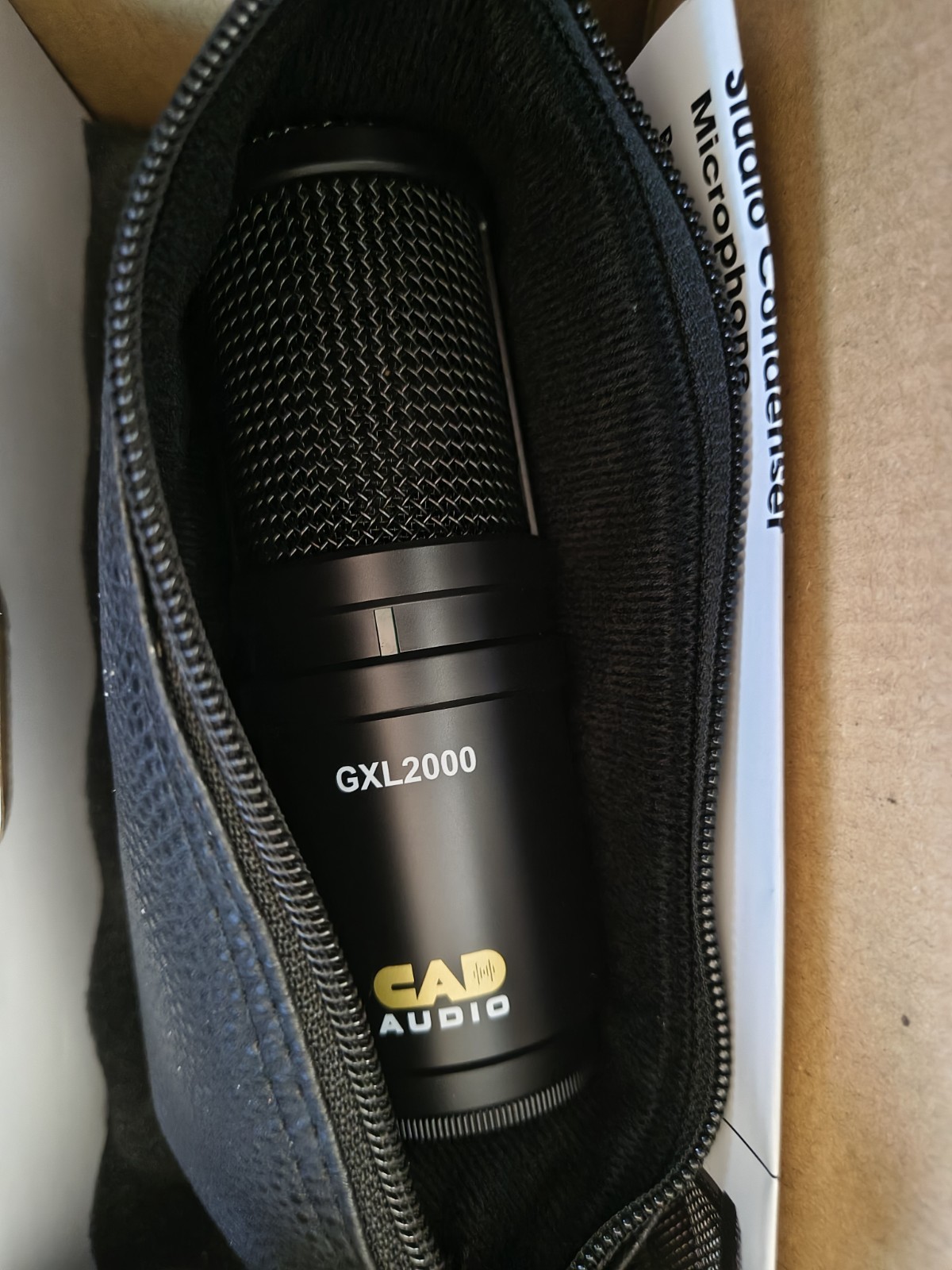 CAD Audio GXL2000 Supercardioid Large Diaphragm Condenser Studio Microphone XLR