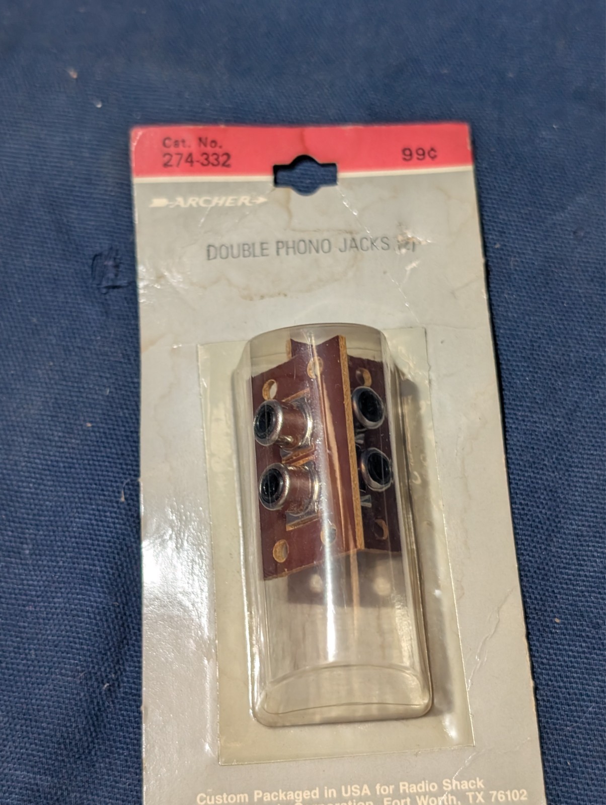 Vintage Archer Radio Shack 274-332 Dual RCA Phono Jack NOS 2 Pack Vintage Archer Radio Shack 274-332 Dual RCA Phono Jack NOS 2 Pack