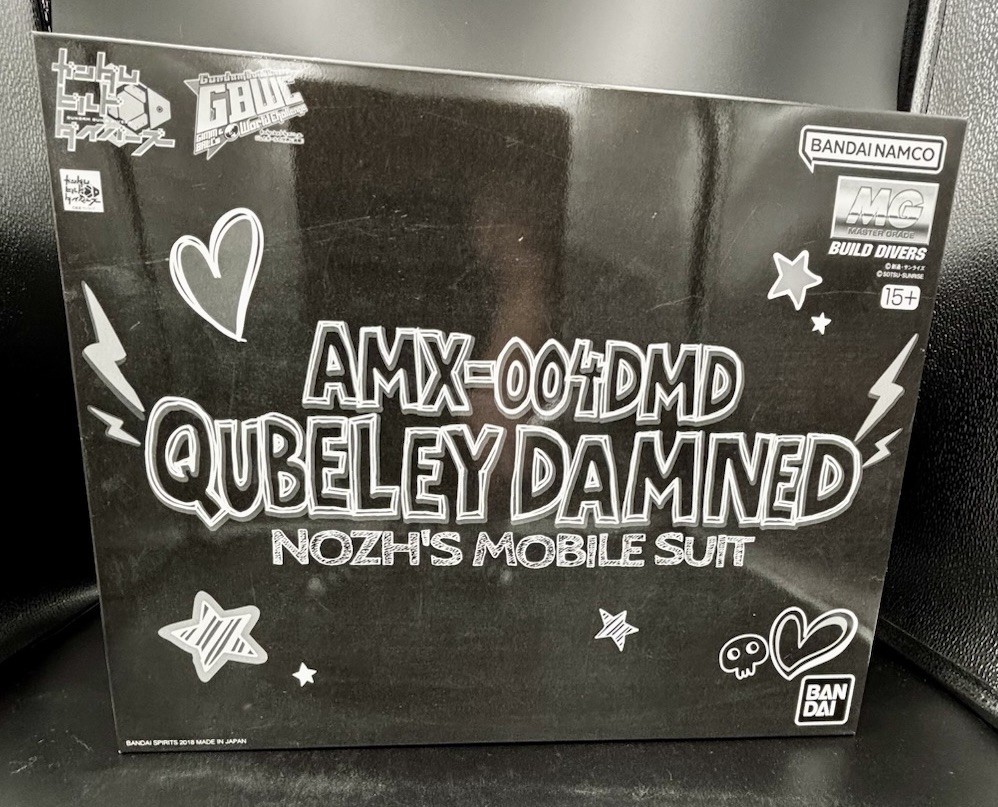 P-Bandai Gundam MG Build Divers Qubeley Damned 1/100 Model Kit P-Bandai Gundam MG Build Divers Qubeley Damned 1/100 Model Kit