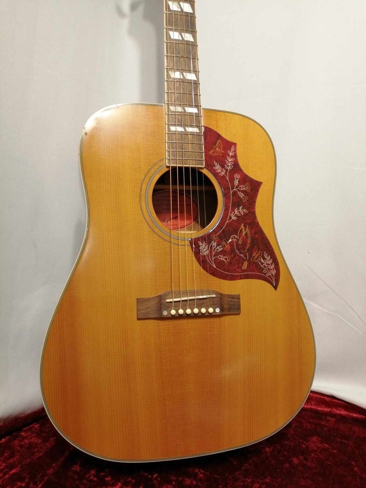 EPIPHONE HUMMINGBIRD STANDARD Used 2020 Mahogany body Mahogany neck w/Hard case