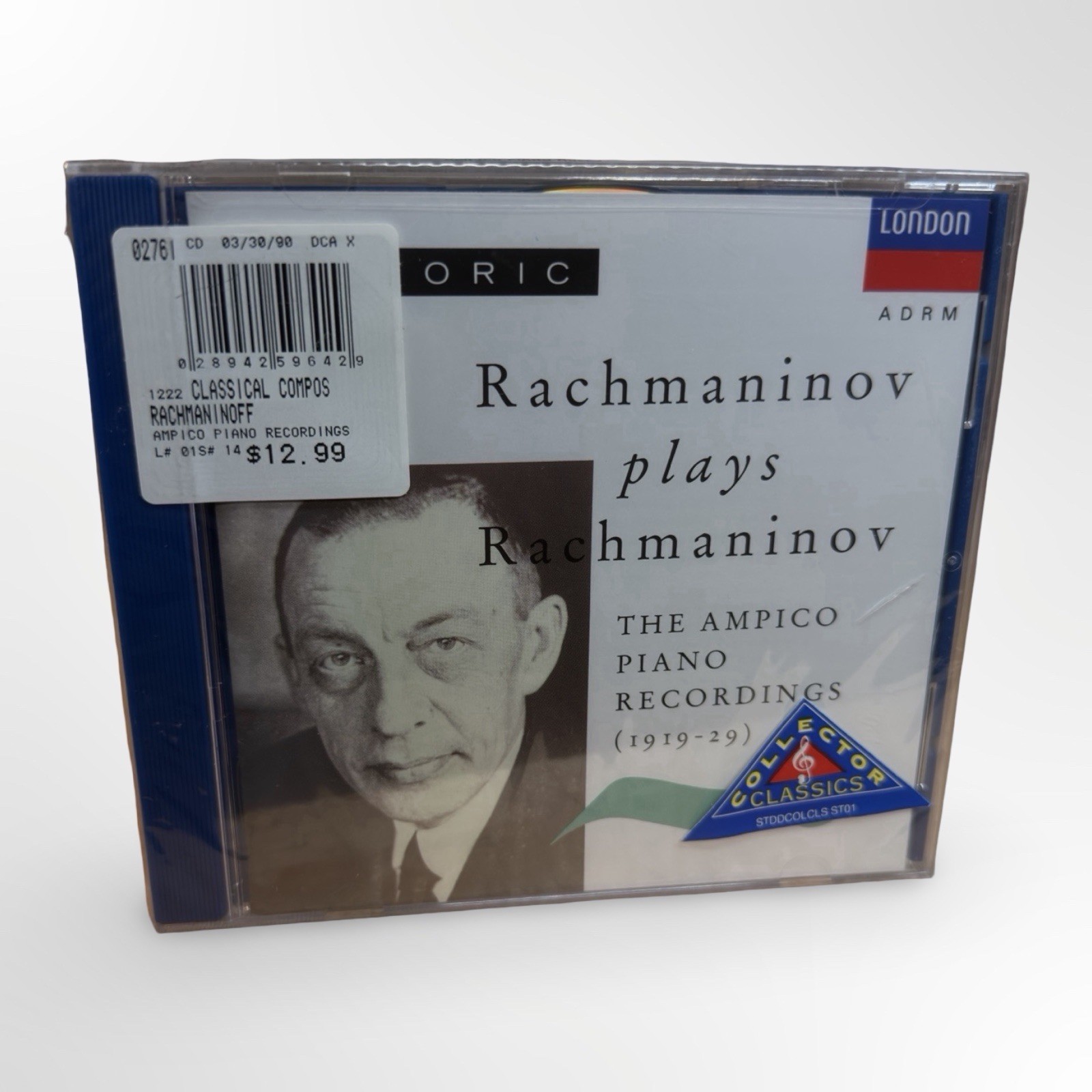 Rachmaninov Plays Rachmaninov--Ampico Recordings 1919-29 - 1990 London CD Sealed