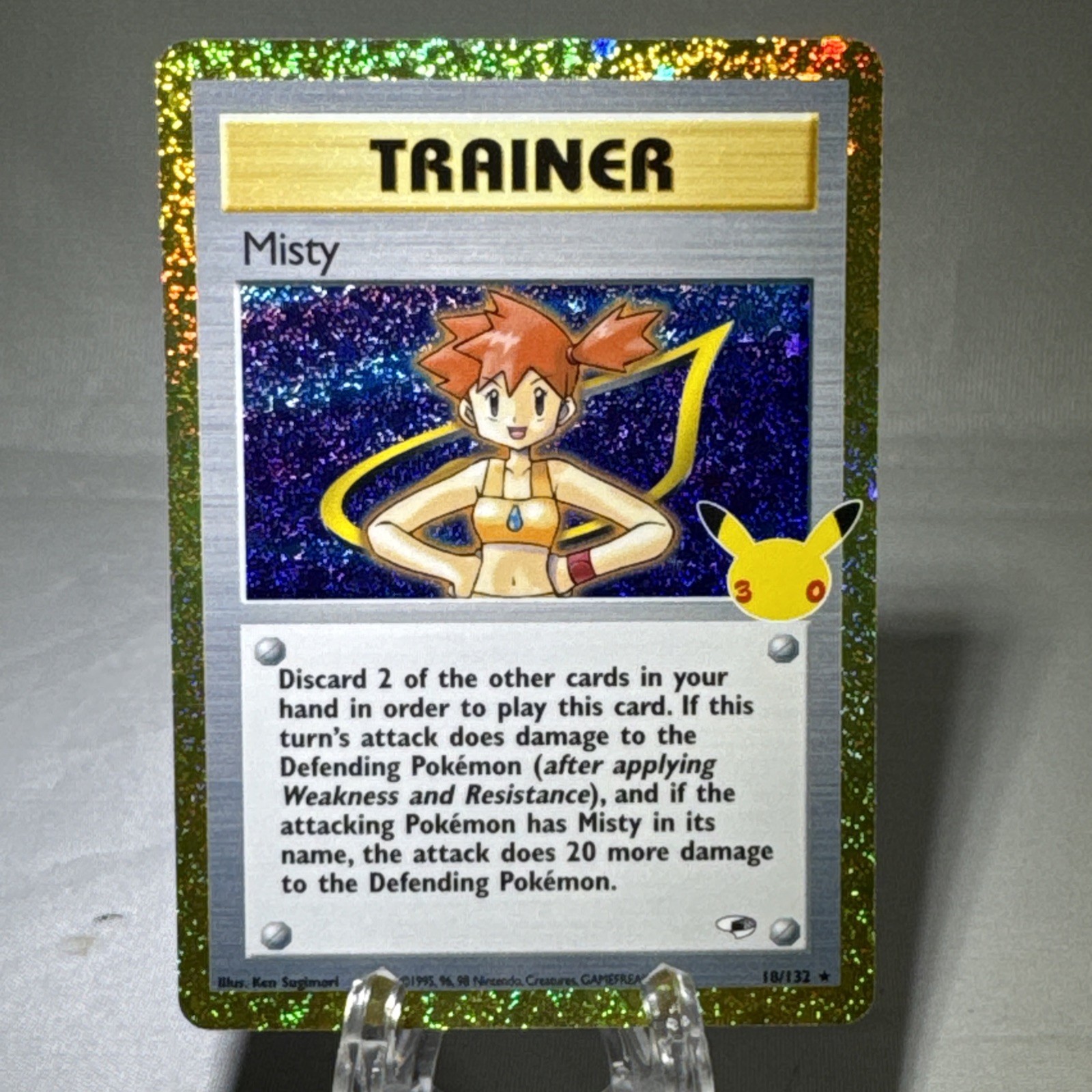 Pokemon 30th Anniversary: Misty 18/132 | Classic Collection | NM