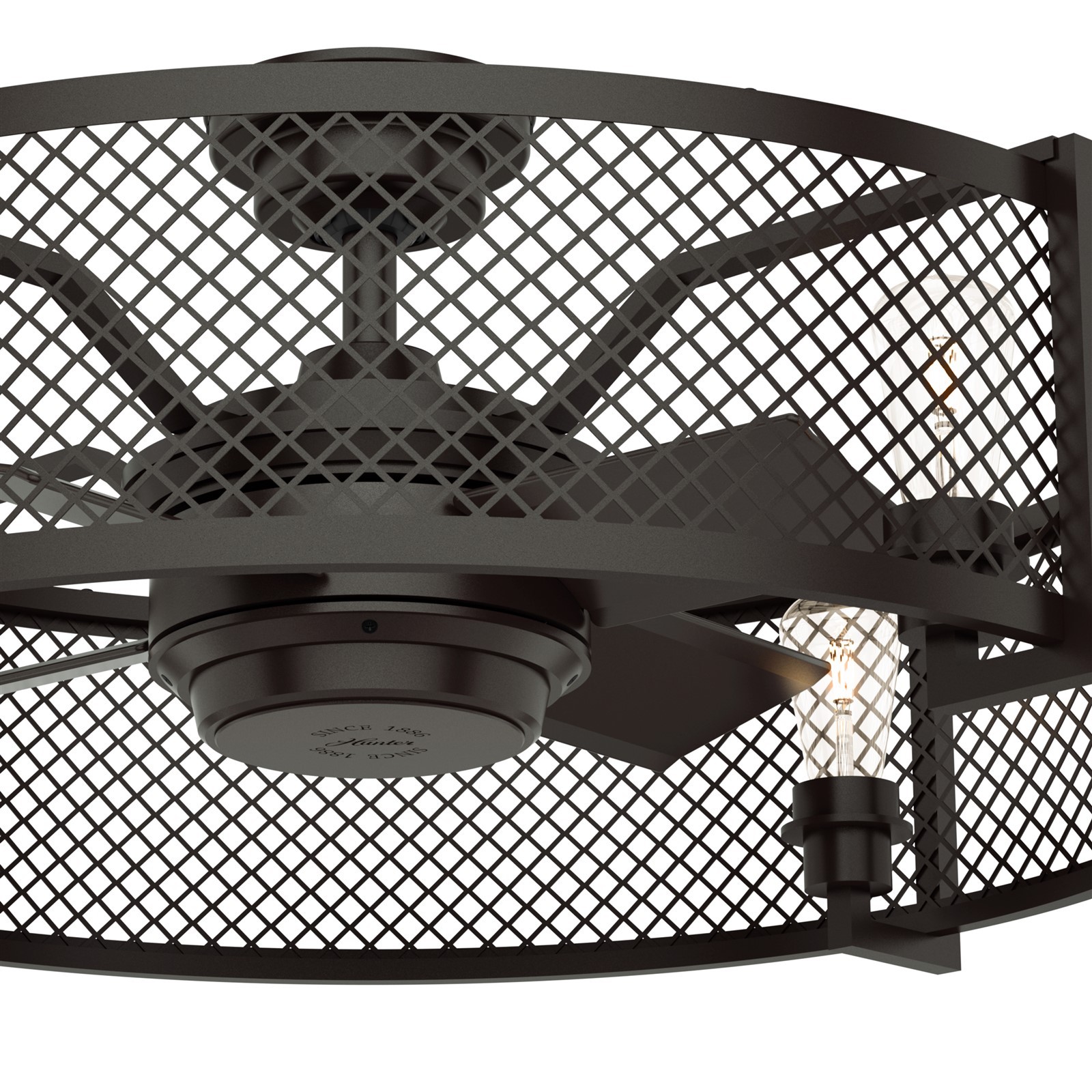 Hunter Fan 23 inch Noble Bronze Indoor Ceiling Fan with 4 Blades