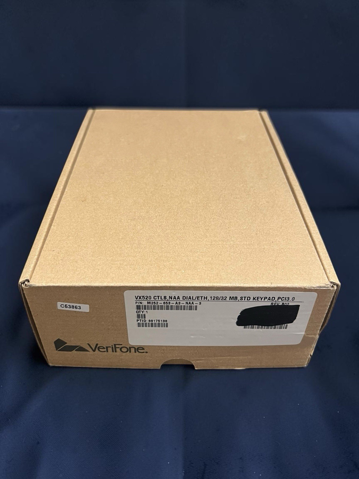 Verifone VX520 CTLS M252-653-A3-NAA-3 Credit Card Terminal New Open Box