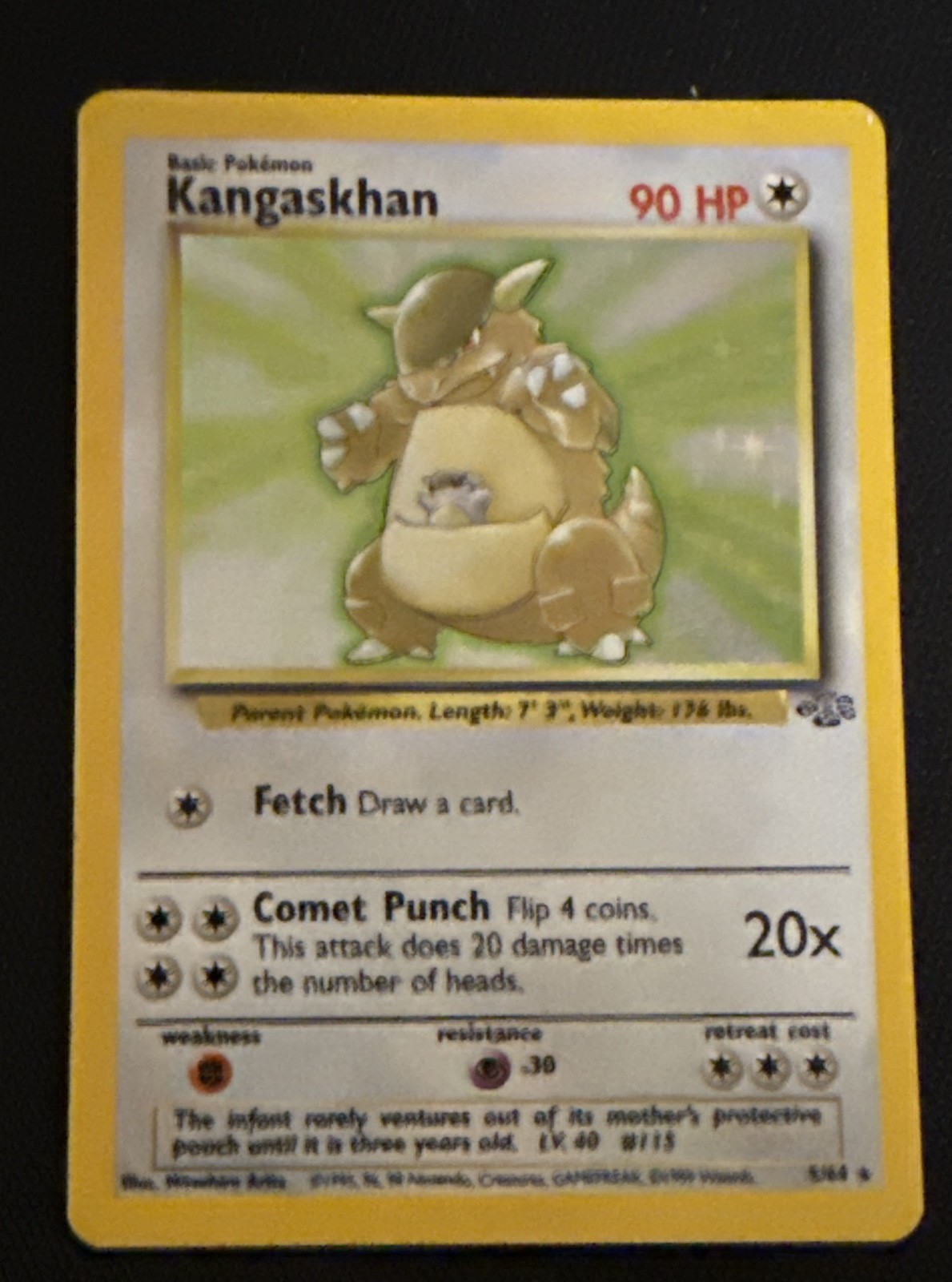 Kangaskhan 05/64 Jungle Holo