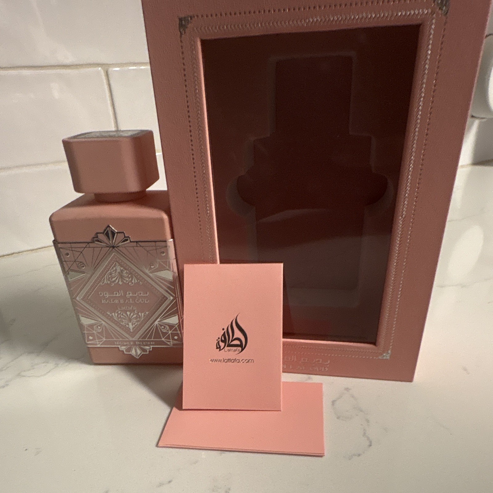 Lattafa Badee Al Oud Noble Blush Eau de Parfum Spray 3.4 fl oz