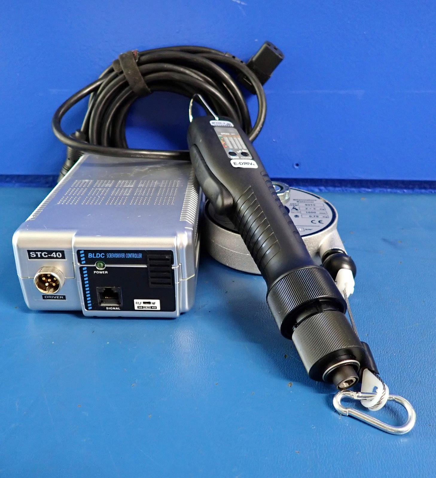 MOUNTZ E-DRIV NF220-A ESD-Safe Brushless Electric Torque Driver w/ STC-40 & 9313
