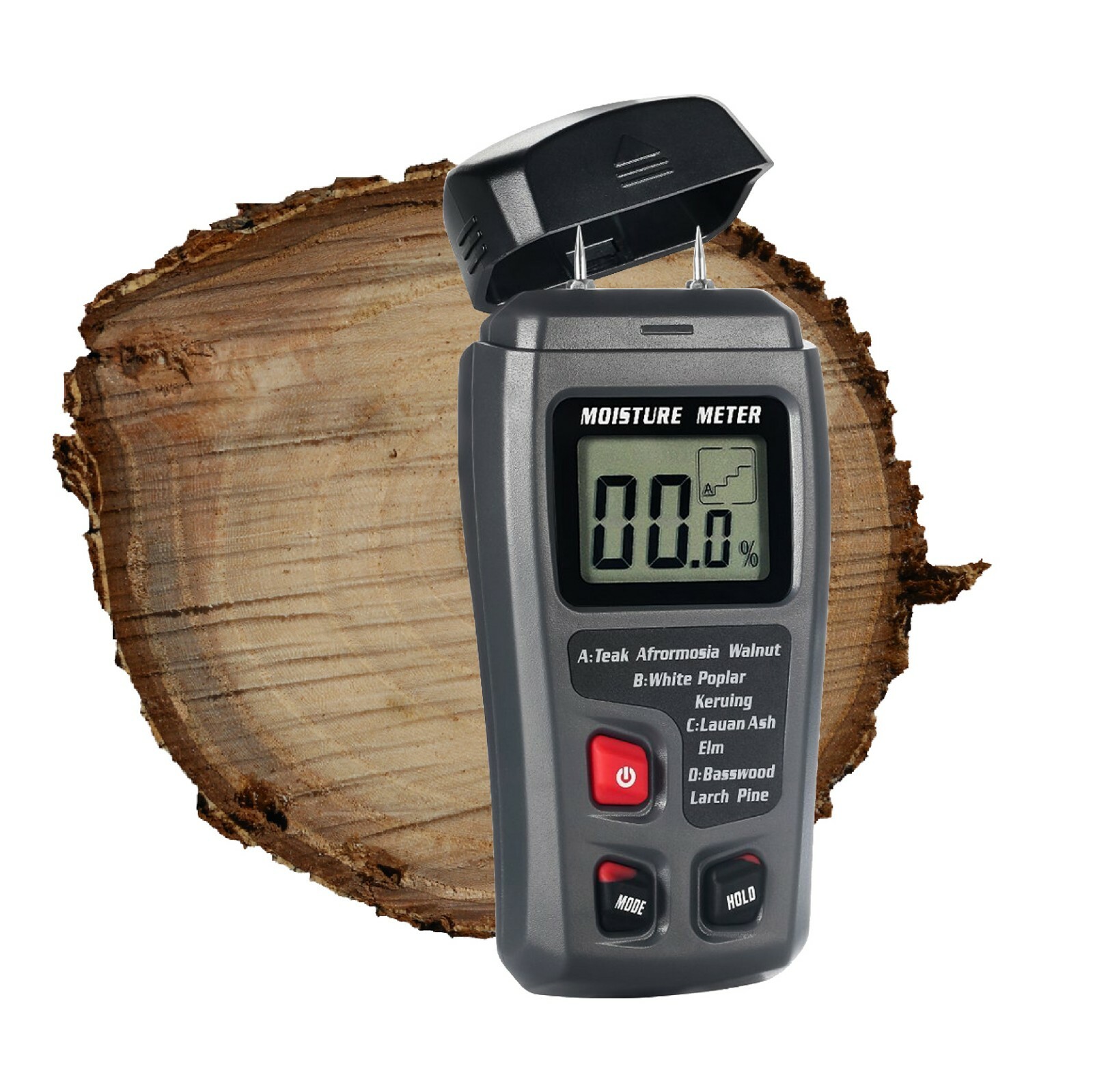 Digital LCD Wood Moisture Meter Detector Tester Wood Firewood Paper Cardboard Digital LCD Wood Moisture Meter Detector Tester Wood Firewood Paper Cardboard