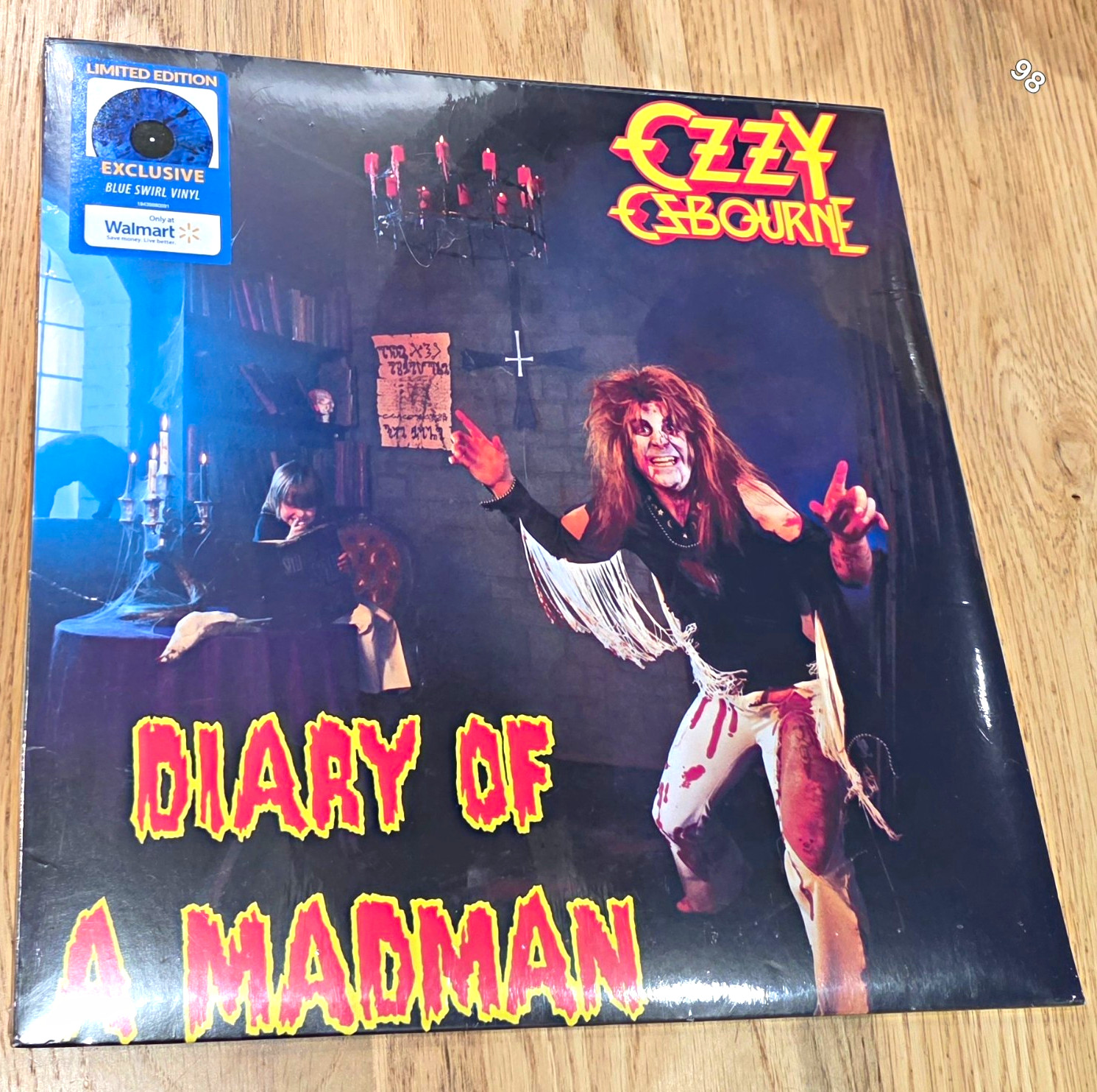 Ozzy Osbourne Diary of a Madman Exclusive Blue Colored Vinyl LP 2010 Epic Ozzy Osbourne Diary of a Madman Exclusive Blue Colored Vinyl LP 2010 Epic