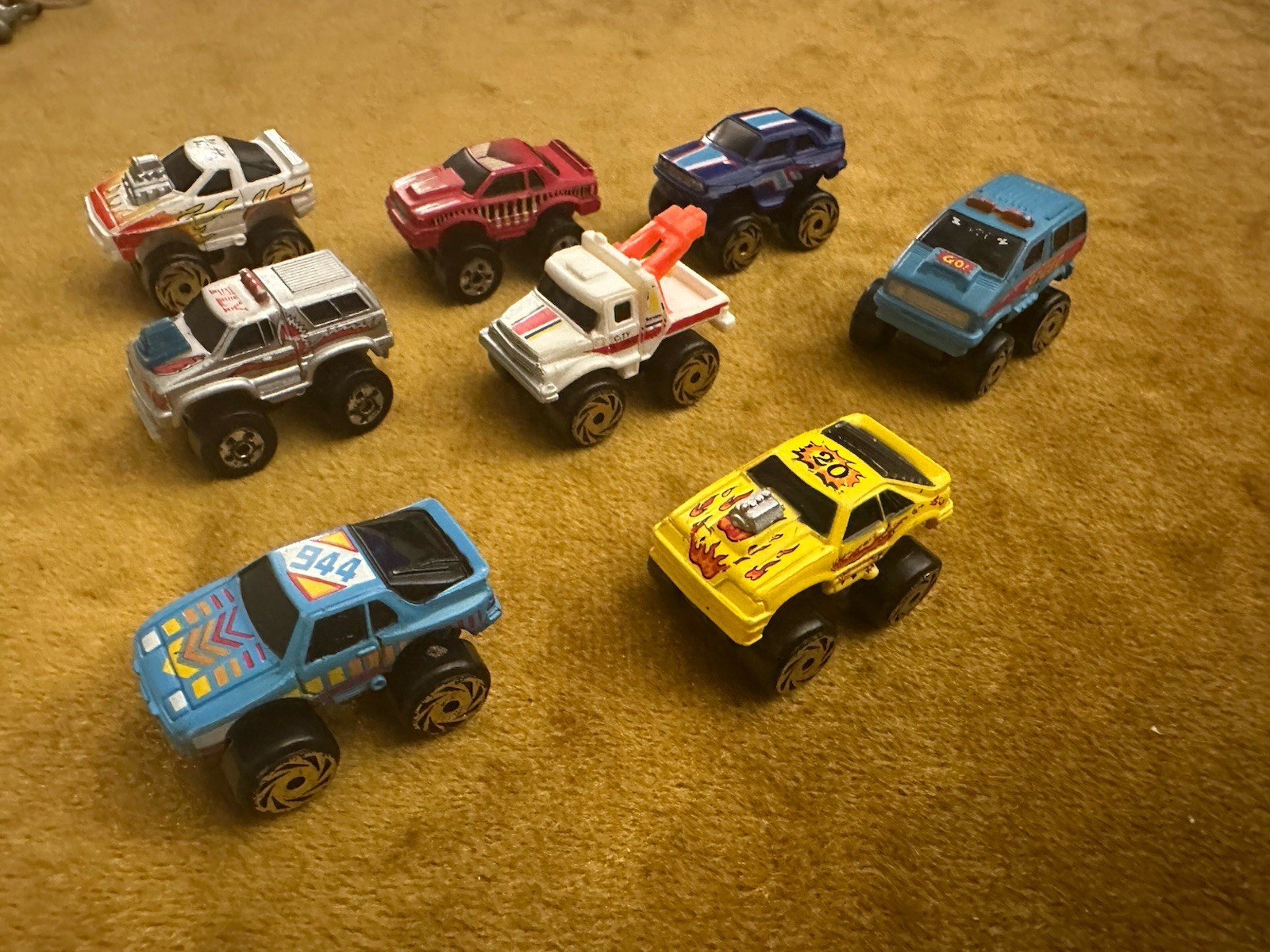 Vintage Road Champs & Galoob Micro Machines Lot of 8
