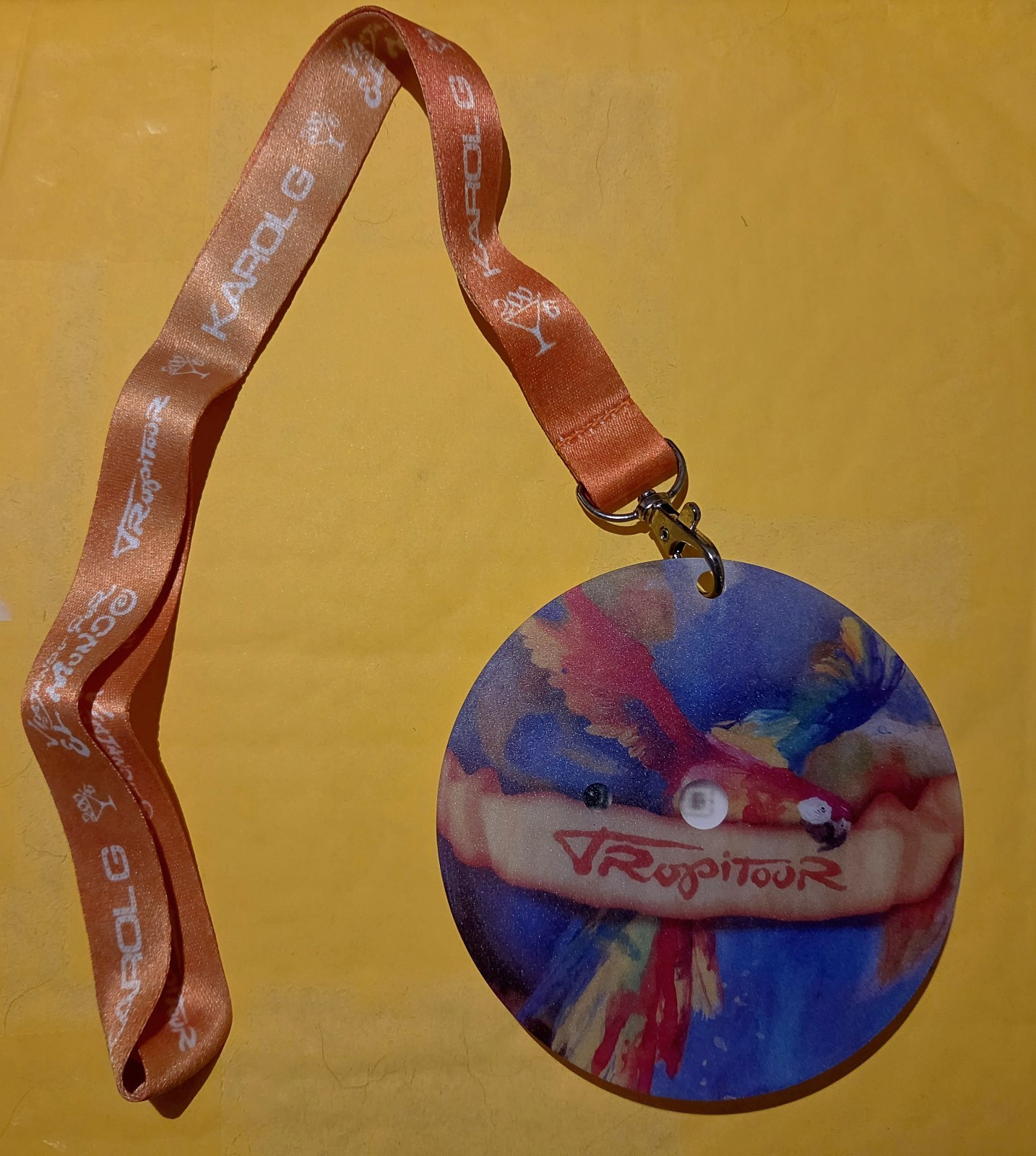 Karol G TropiTour 2026 Official Concert Lanyard w/ LED Light Badge (NEW)