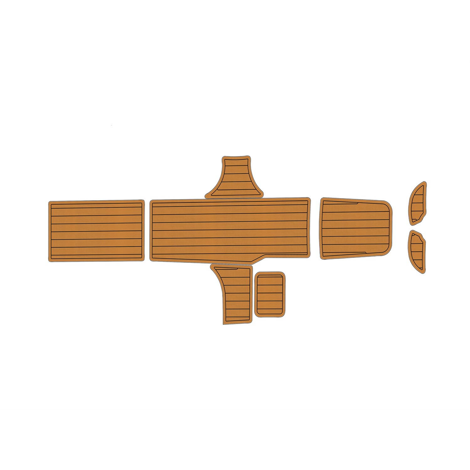 2015-2017 Bayliner Element XL EVA Faux Teak Marine Floor