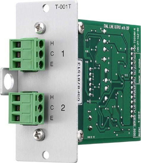 TOA T-001T Dual Line Out Expansion Module w/ Digital Signal Processor (Open Box)