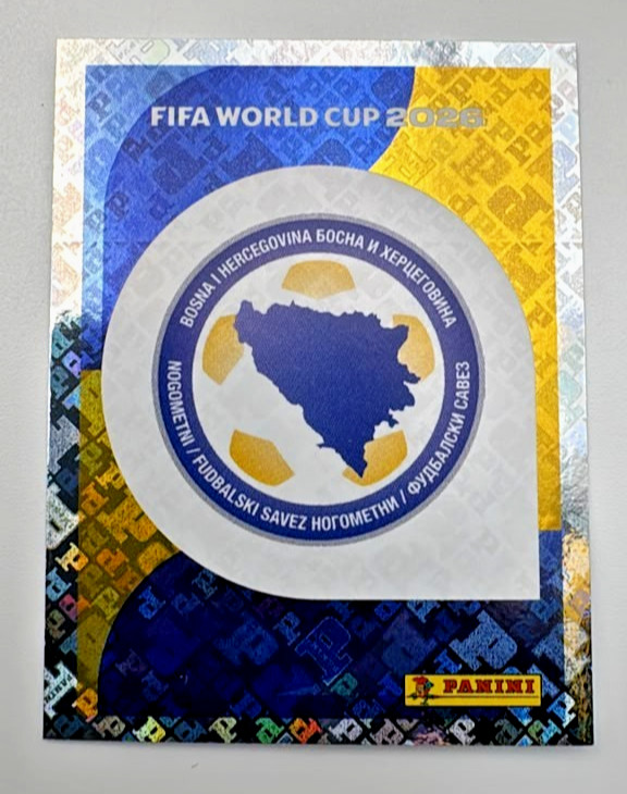 2026 100% Authentic Panini FIFA World Cup Bosnia-Herzegovina Stickers — You Pick