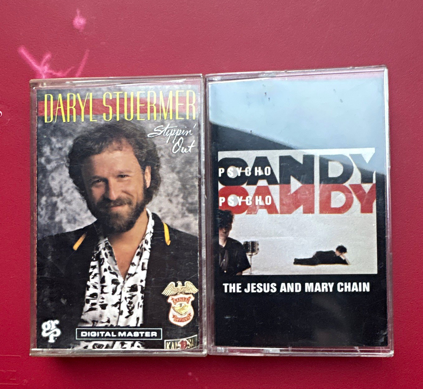 Daryl Stuermer Steppin\' Out & Jesus And Mary Chain Psychocandy Cassette Lot