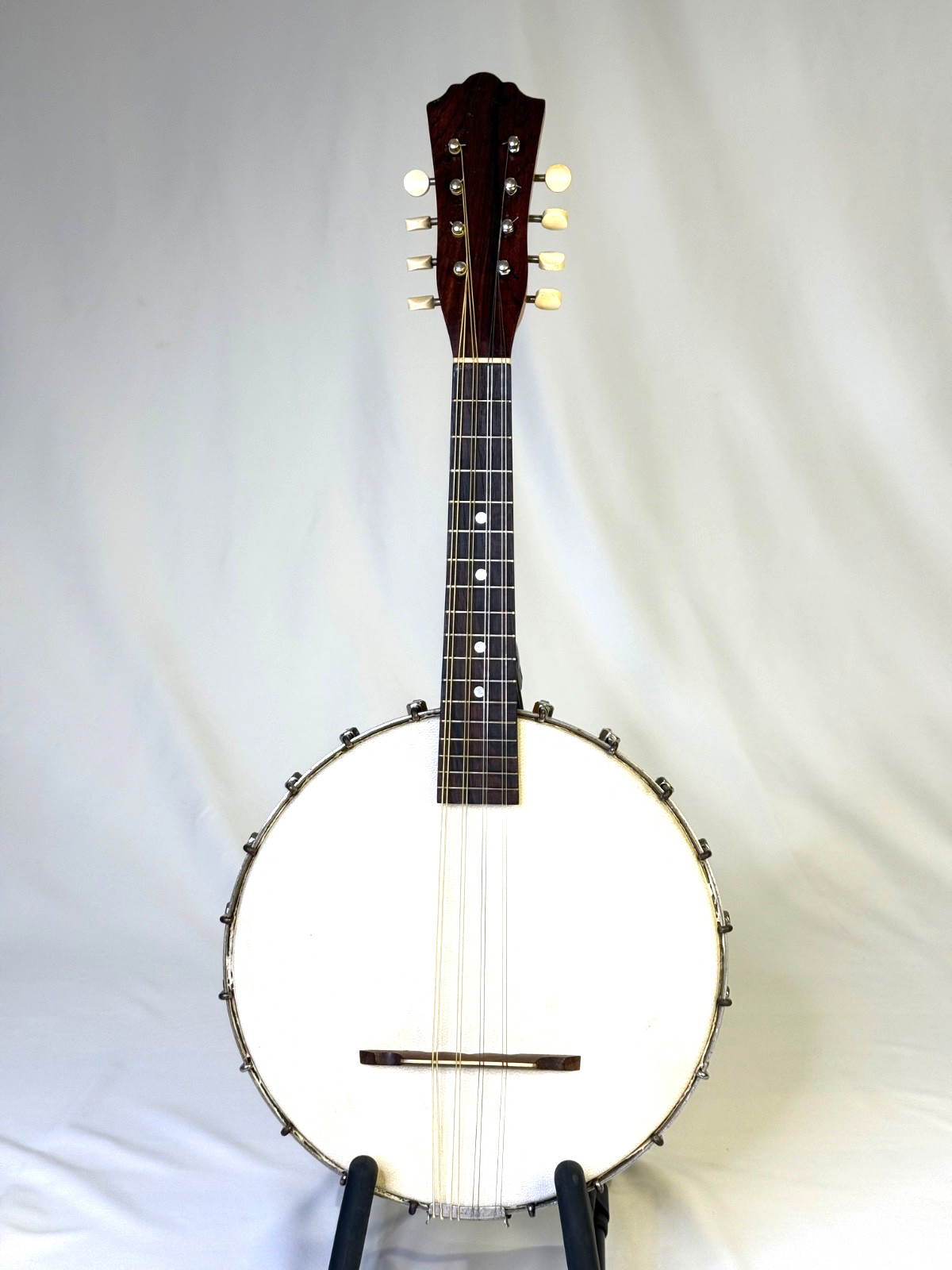 Antique 1920s Oscar Schmidt Sovereign Banjolin Banjo Mandolin 8 String USA