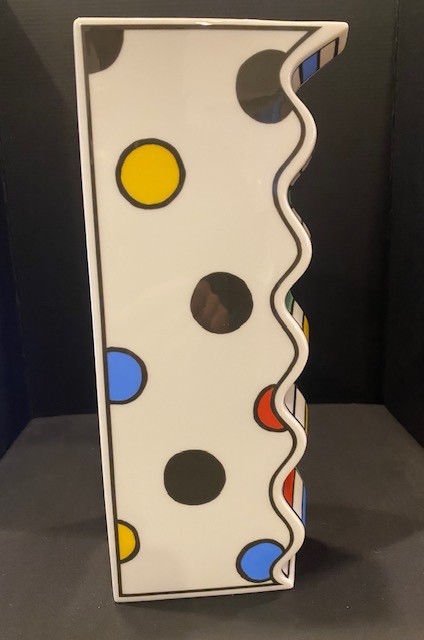 Vintage 1980's Thomas German Atelier Collection Ceramic Vase Excellent Condition