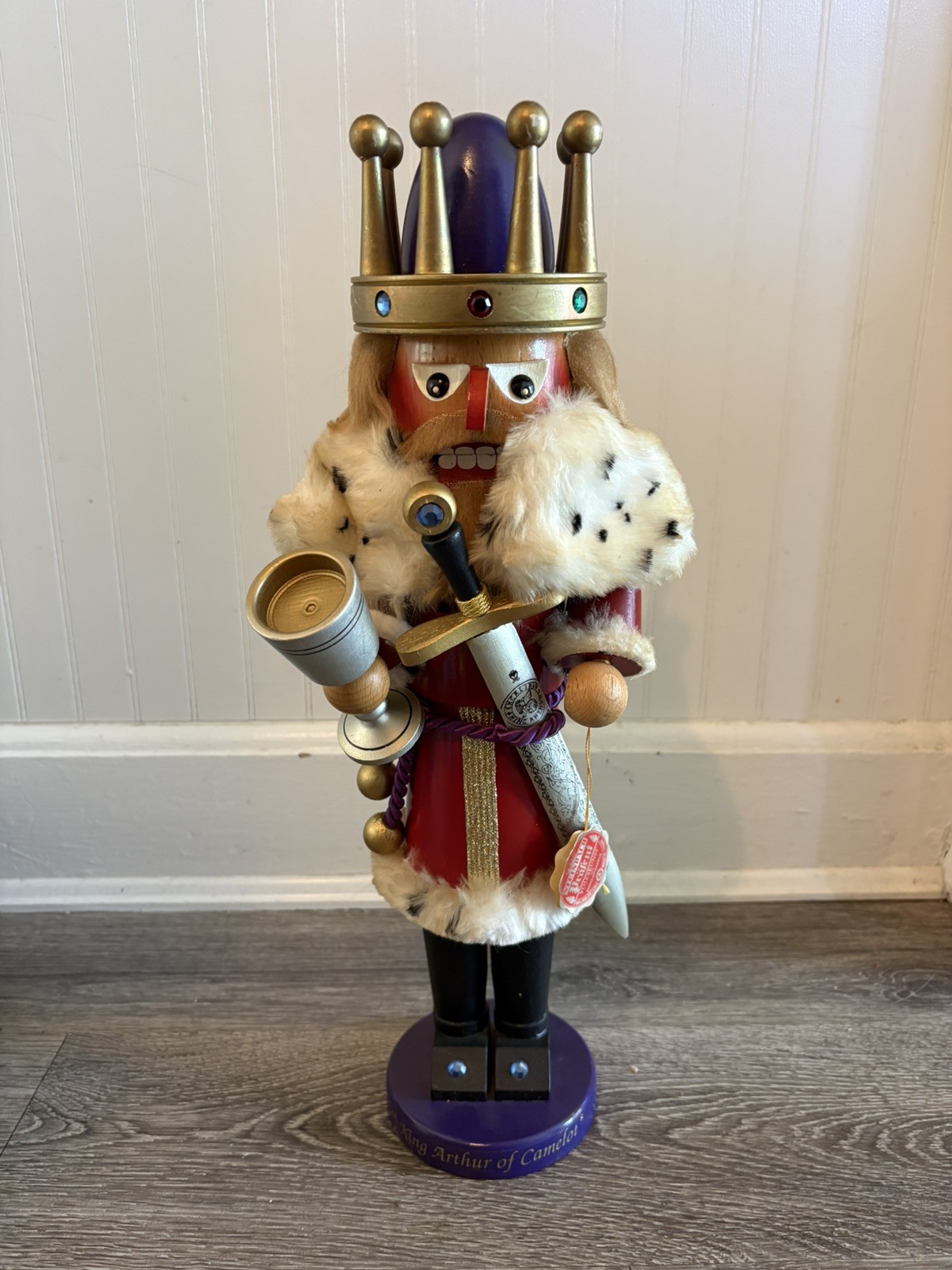 1995 Christian Steinbach King Arthur Camelot Nutcracker Limited Ed 8966/10000