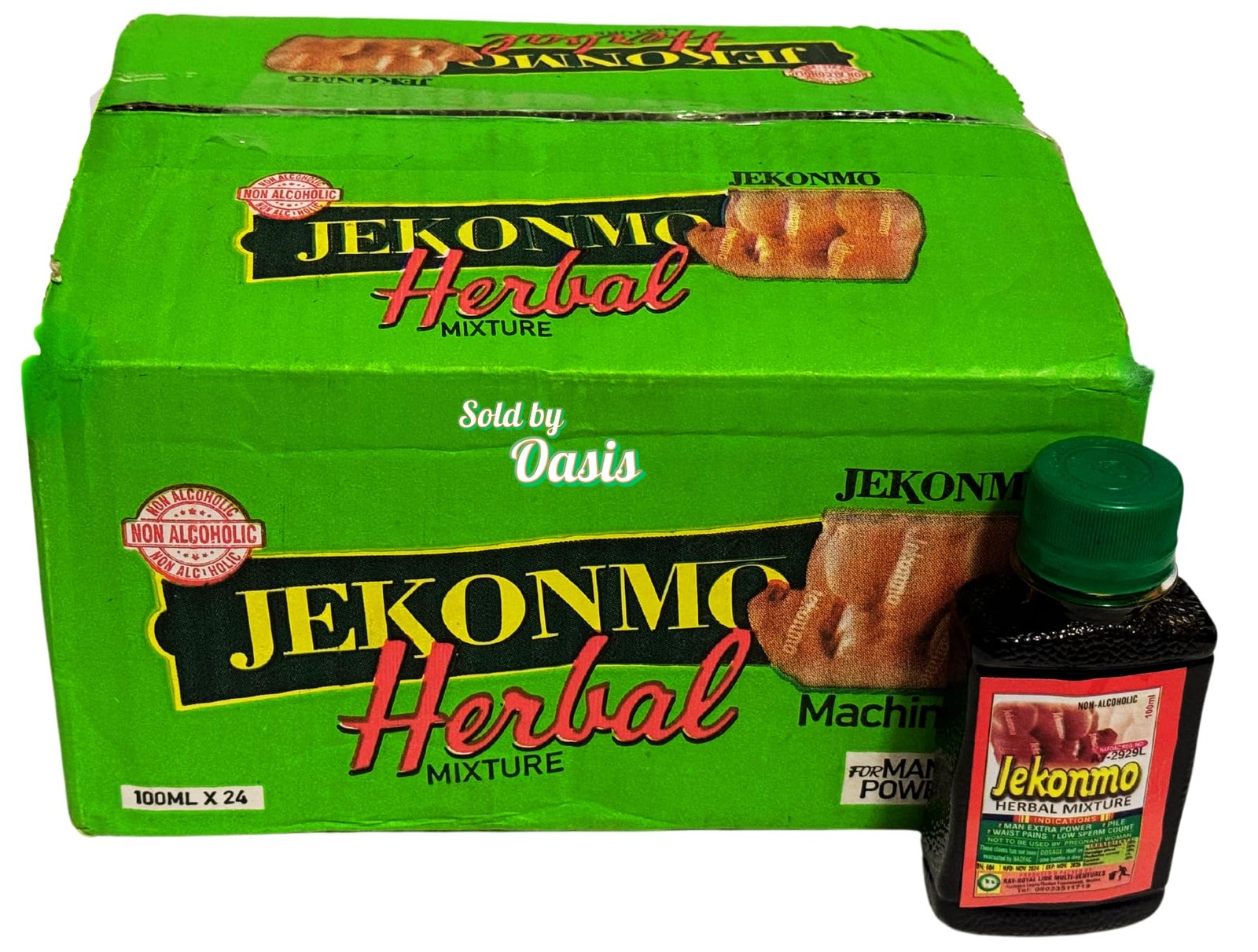African Herbal Mixture - Jekonmo (1 Box -24 Pcs)