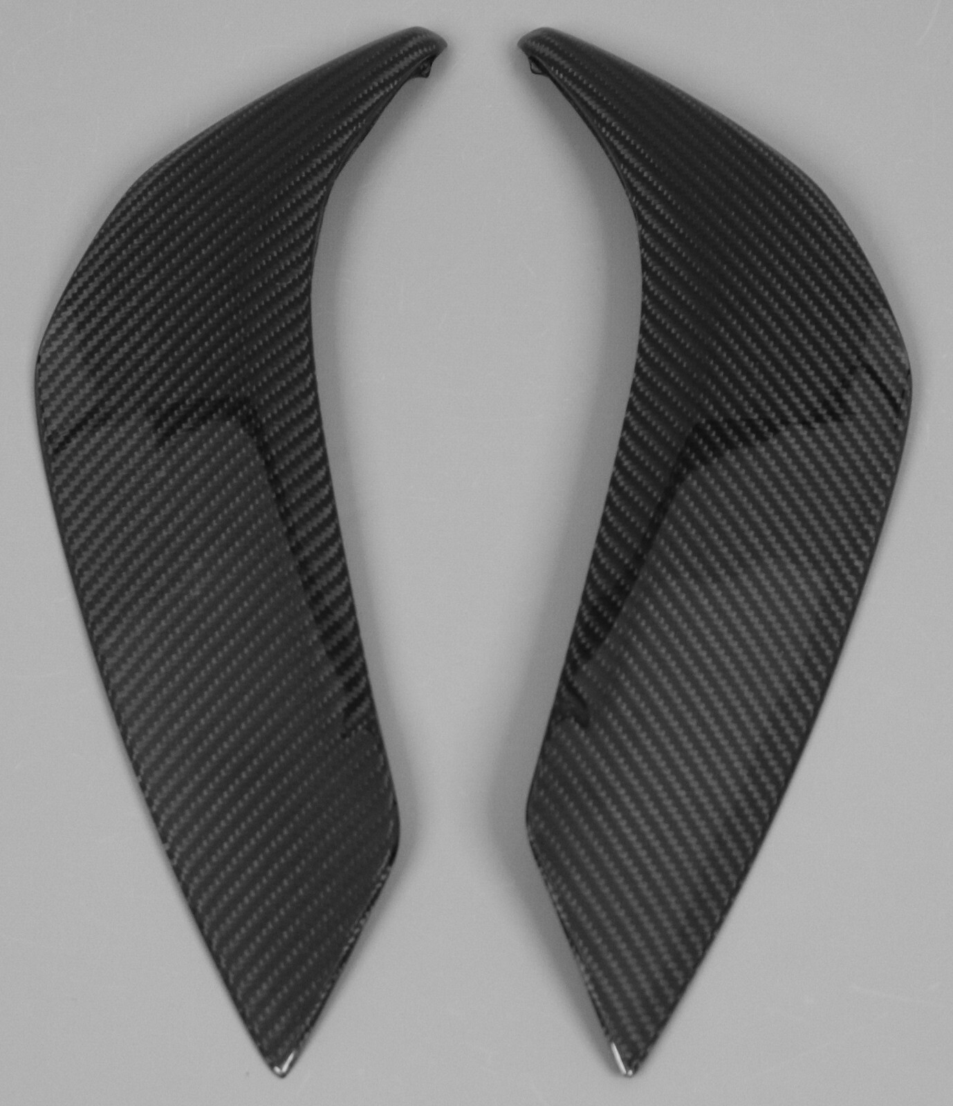 2010-2013 Yamaha FZ8 Tank Side Panels - 100% Carbon Fiber