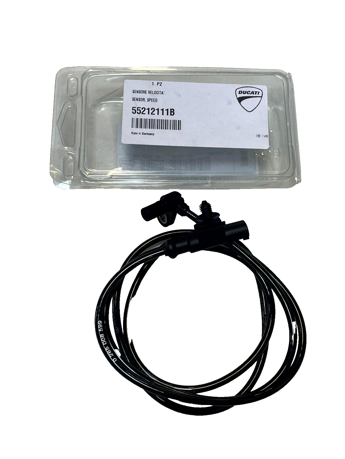 New Ducati Multistrada Panigale Monster ABS Wheel Speed Sensor BLK OEM 55212111B