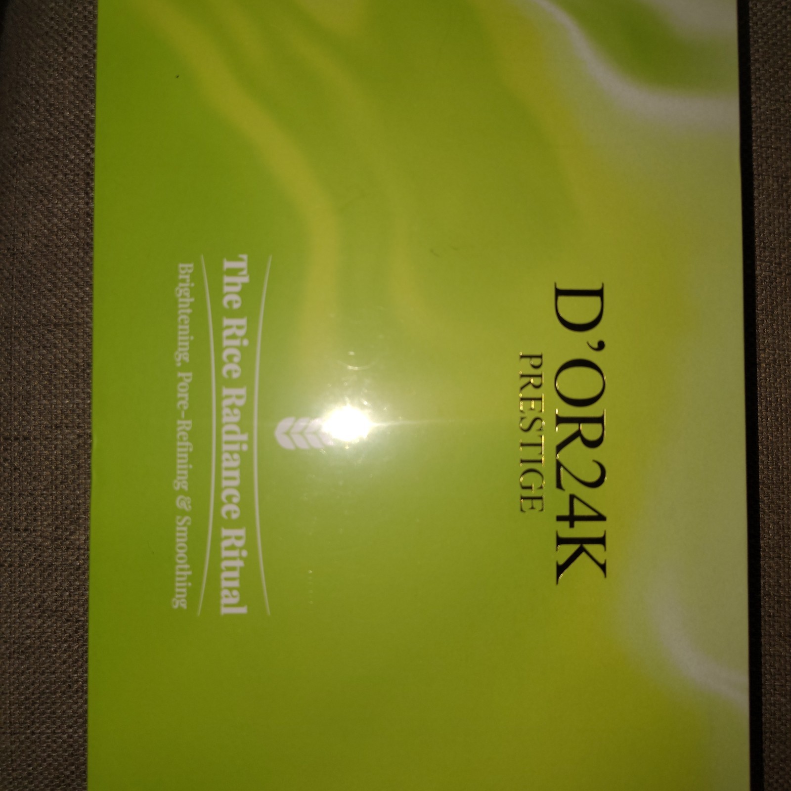 D’OR24K Prestige Rice Radiance Ritual Skin Care Set Brightening Face Pores D’OR24K Prestige Rice Radiance Ritual Skin Care Set Brightening Face Pores