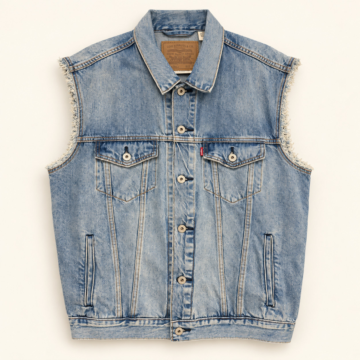 Levi’s Premium Relaxed Denim Vest | Men’s S