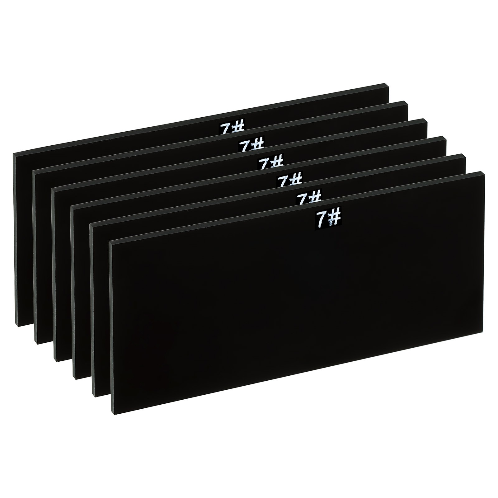 6 x Welding Len Shade 7 Glass 4-1/4\