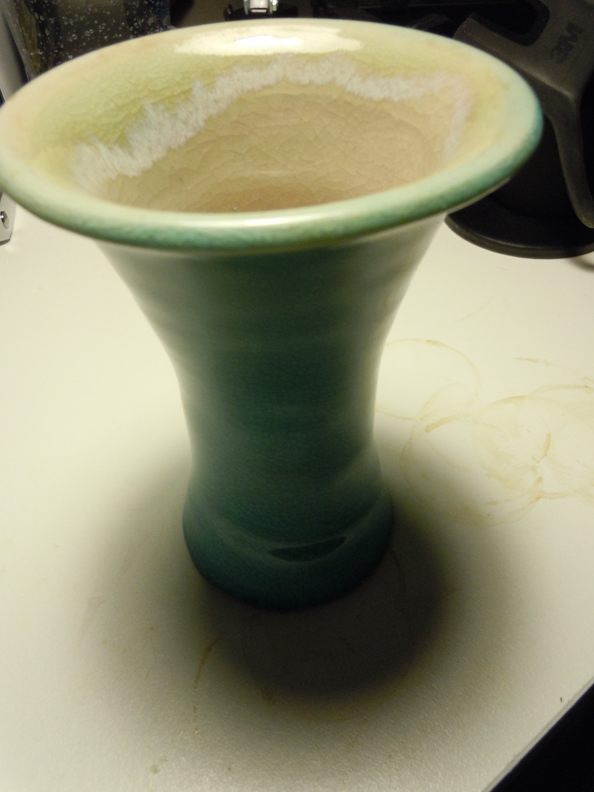 1940s Pisgah Forest vase classic crackle glaze..WOW 1940s Pisgah Forest vase classic crackle glaze..WOW