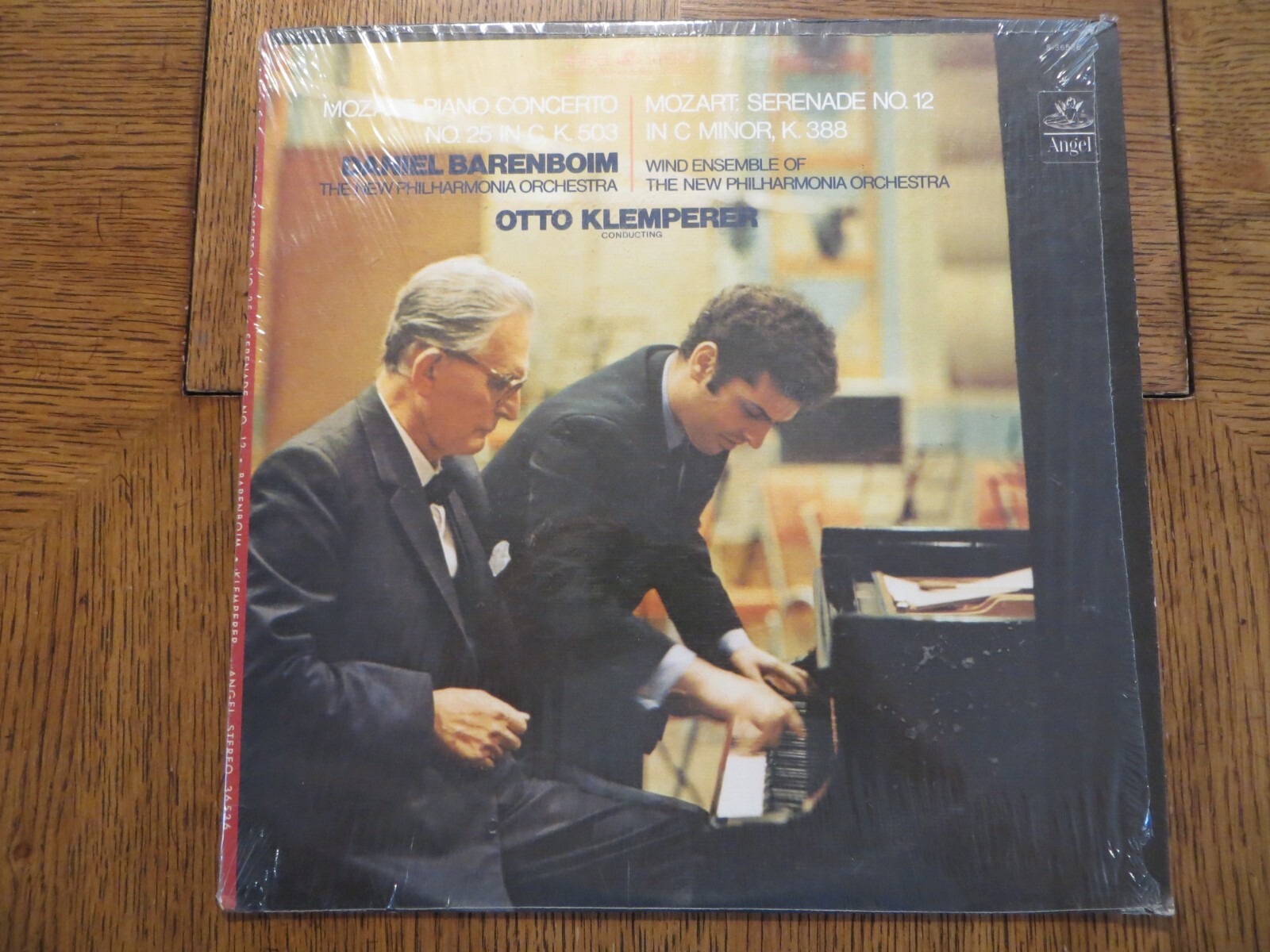 Mozart Piano Conc. # 25, K.503 / Serenade # 12, K.388 - S-36536 Vinyl LP EX/EX