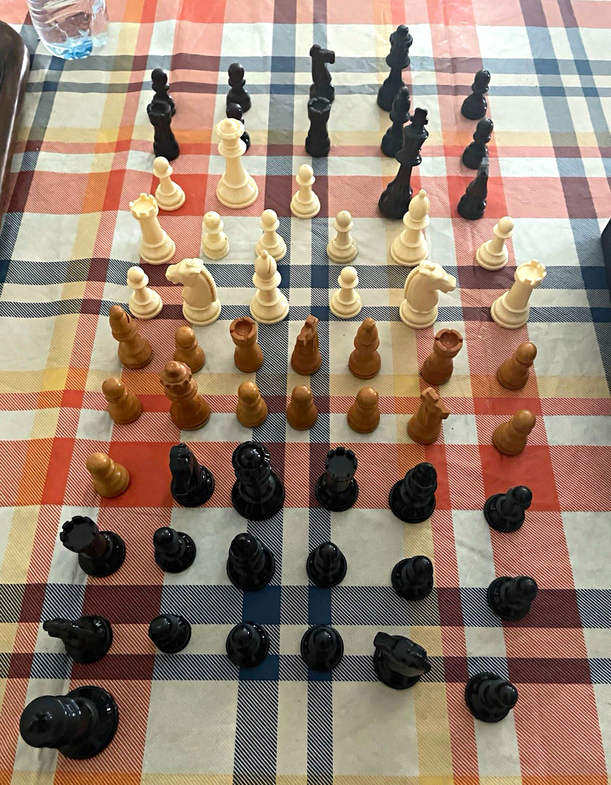 VTG Cavalier Chess Wood Staunton Chess Pieces Set