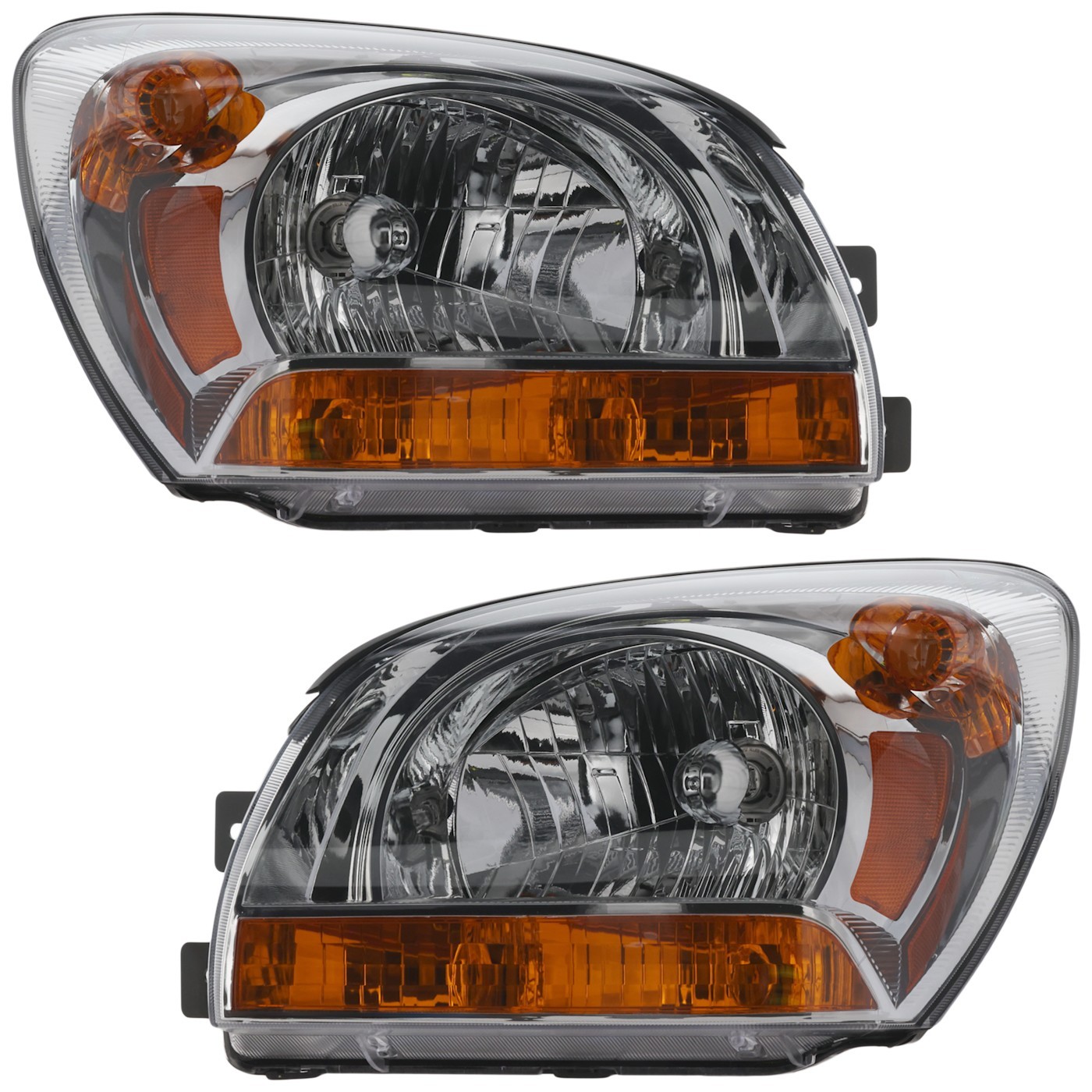 Headlights Set of 2  Driver & Passenger Side Left Right for Kia Sportage Pair