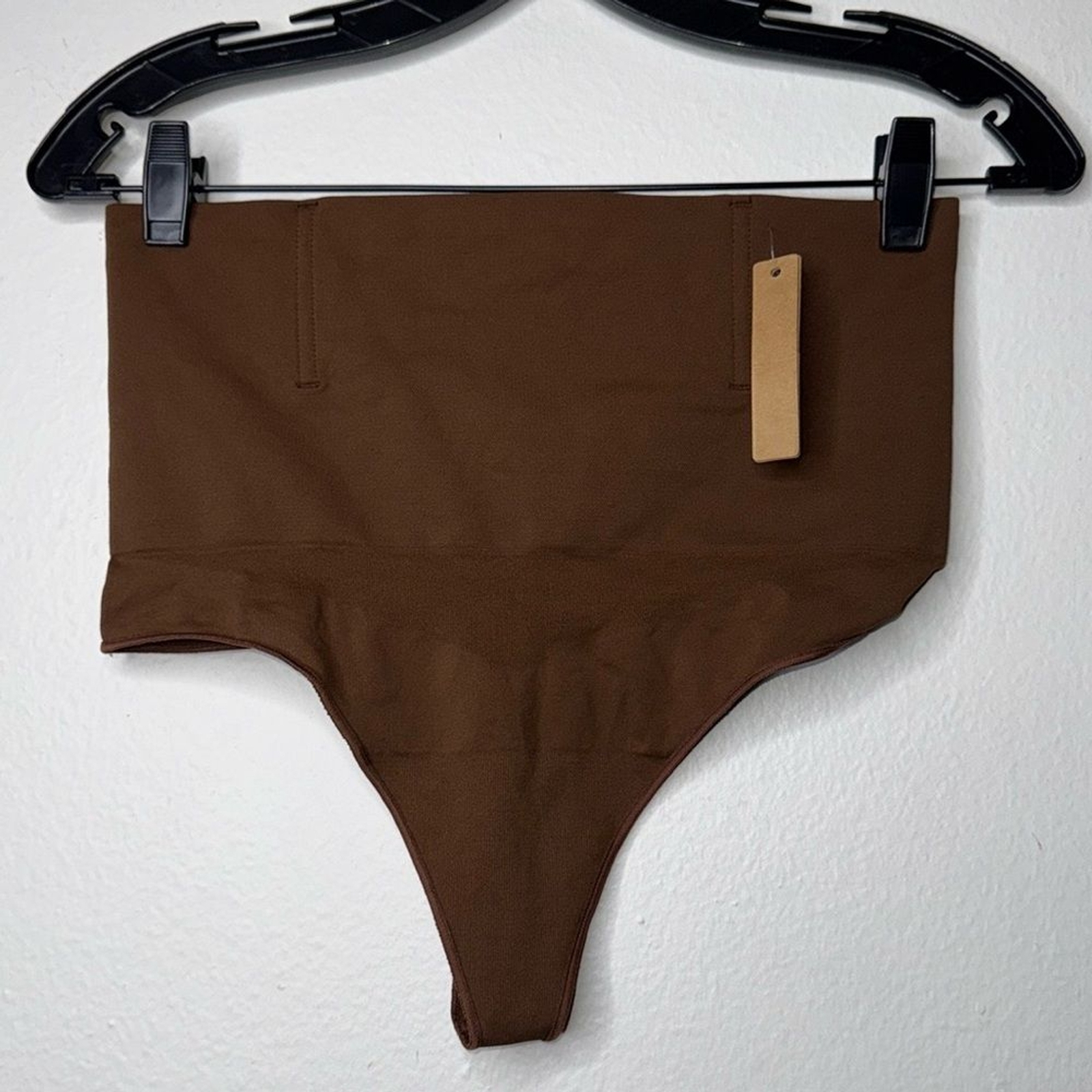 Shapellx high-waisted tummy control thong with anti-slip grip & boning 3XL/4XL Shapellx high-waisted tummy control thong with anti-slip grip & boning 3XL/4XL