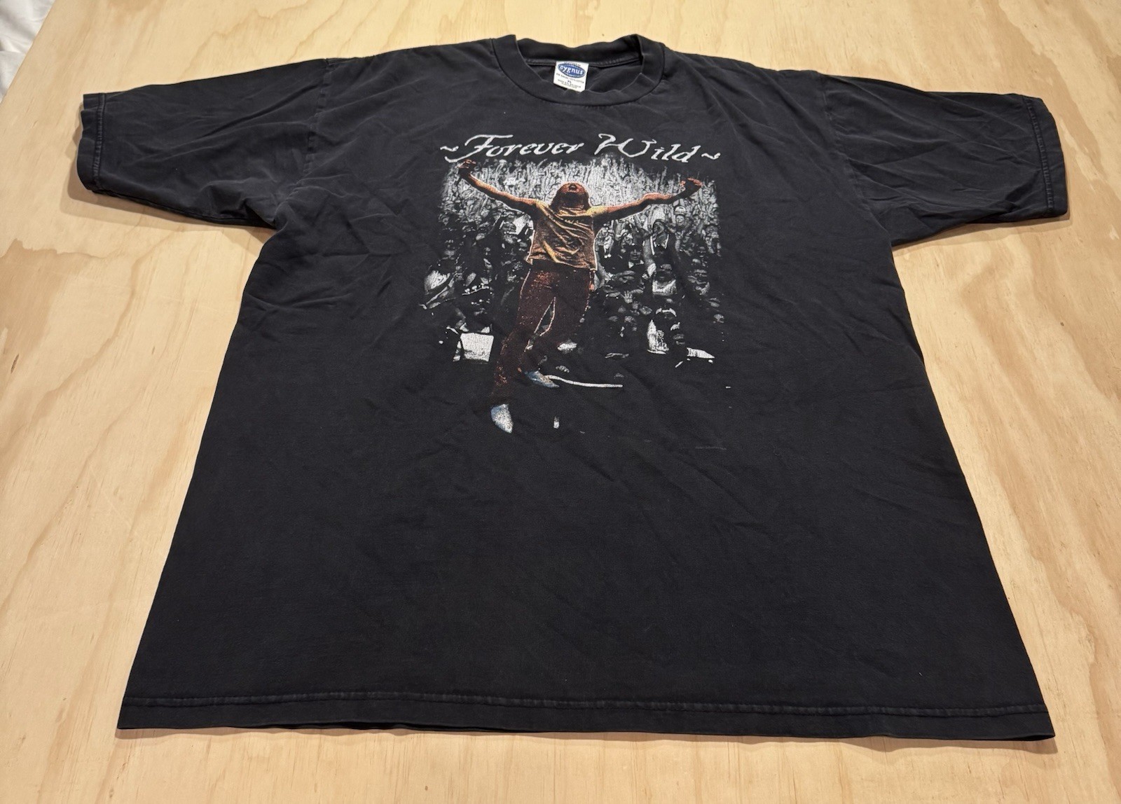 Vintage 2004 Cygnus Sebastian Back “Forever Wild” Black T Shirt Promo Rare XL Vintage 2004 Cygnus Sebastian Back “Forever Wild” Black T Shirt Promo Rare XL