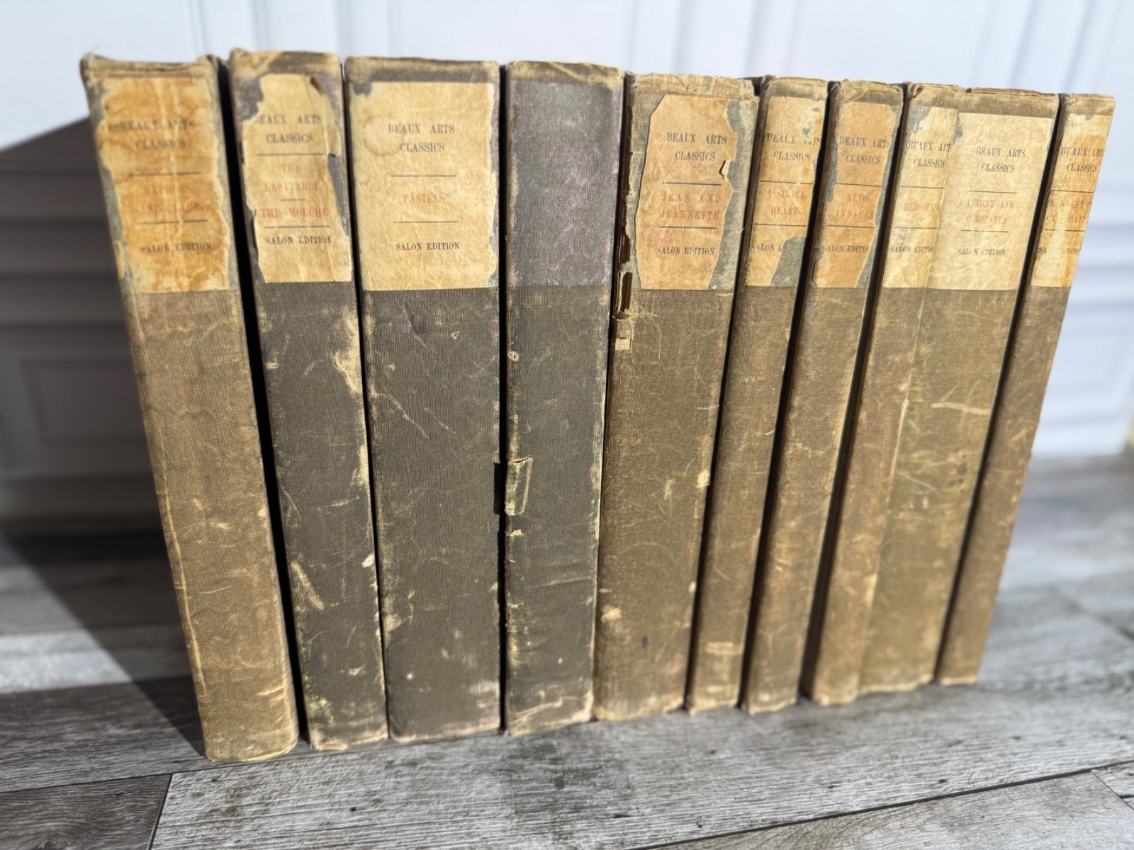 Beaux Arts Classics Salon Edition 10 Vol Set No 186 Société des Beaux Arts 1890s