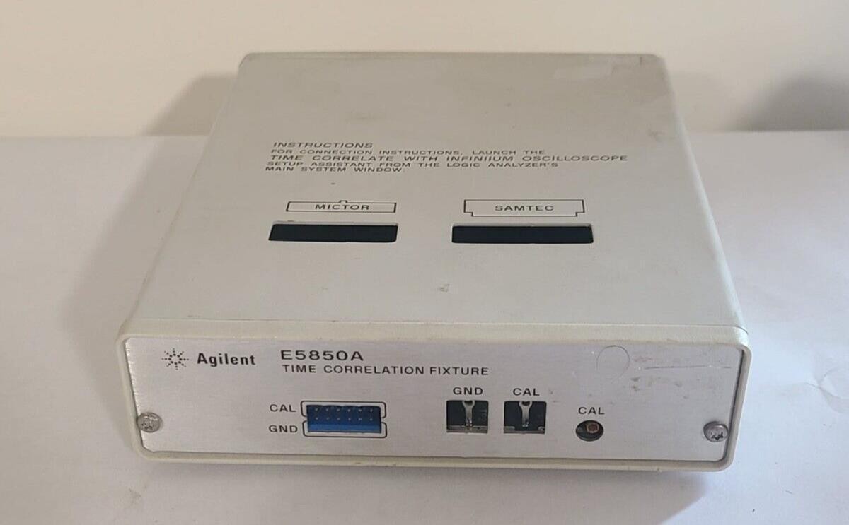 Agilent E5850A Time Correlation Fixture Agilent E5850A Time Correlation Fixture