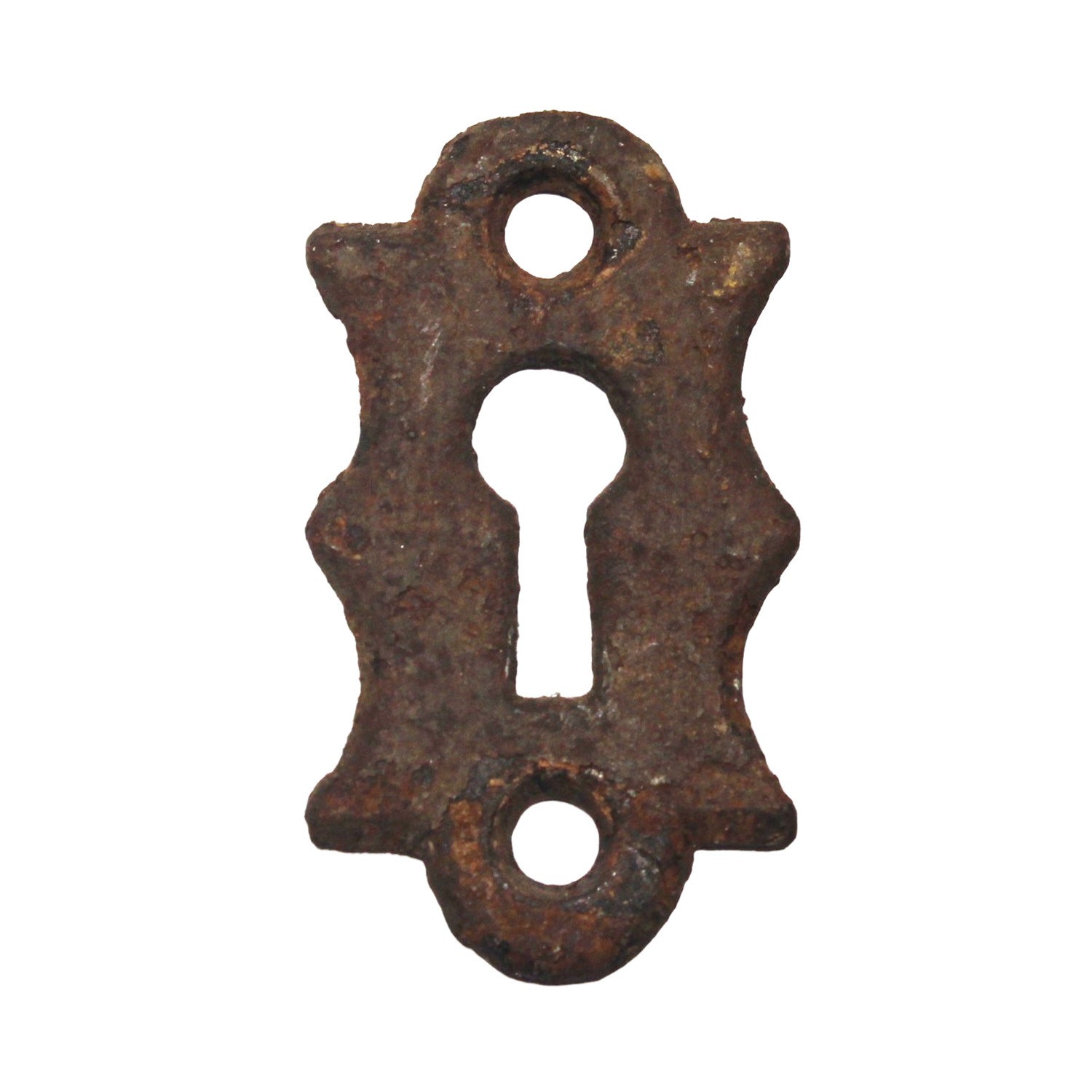 Antique Decorative Cast Iron Keyhole Covers, c. 1895, 6 Available, NKC40 Antique Decorative Cast Iron Keyhole Covers, c. 1895, 6 Available, NKC40