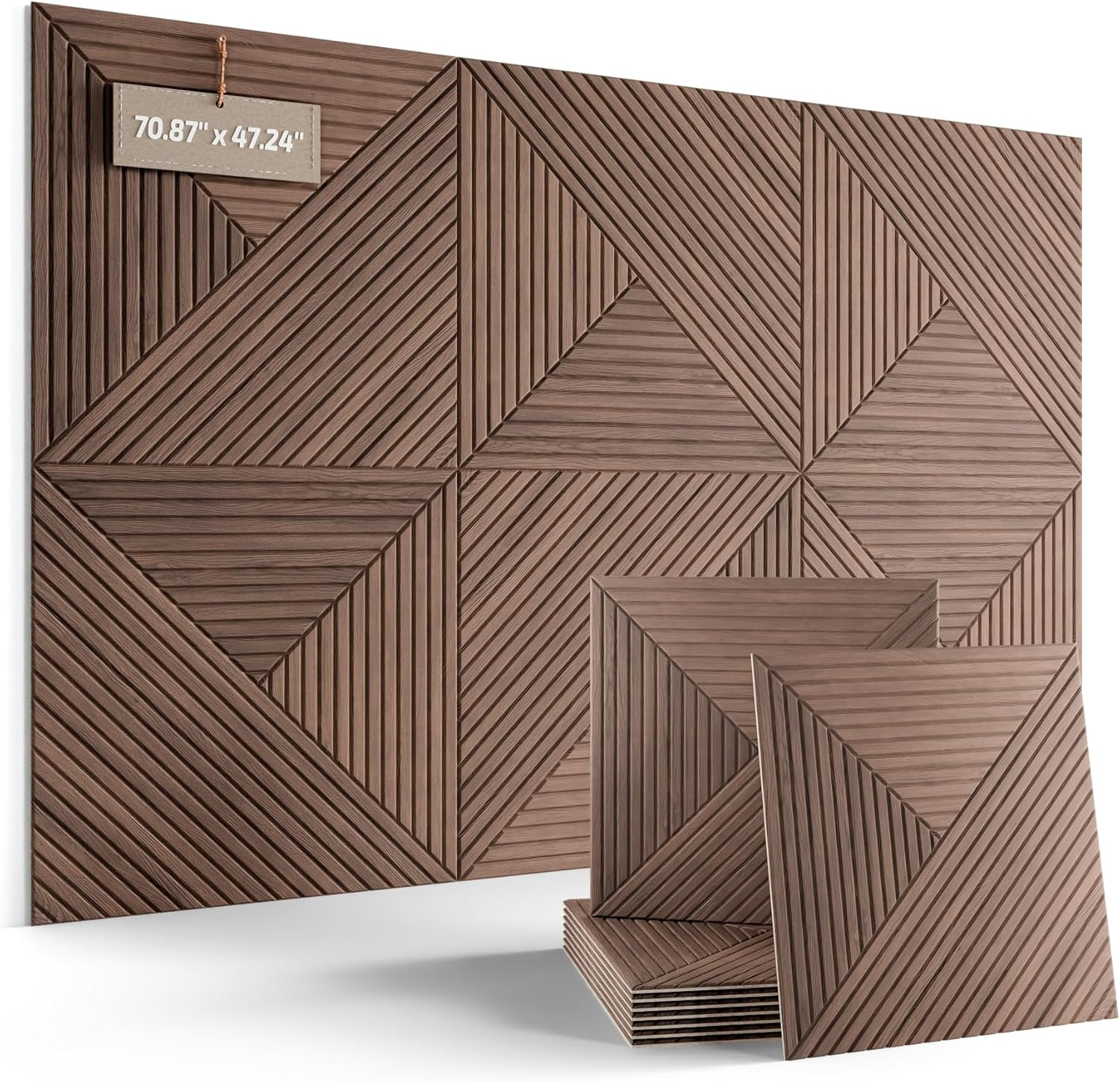 Large Felt Bulletin Board - 6 Pack Acoustic Wall Panels for Home & Studio Large Felt Bulletin Board - 6 Pack Acoustic Wall Panels for Home & Studio