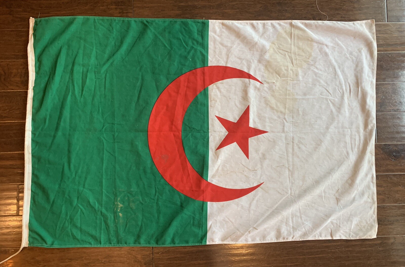 Vintage Algeria Flag Vintage Algeria Flag