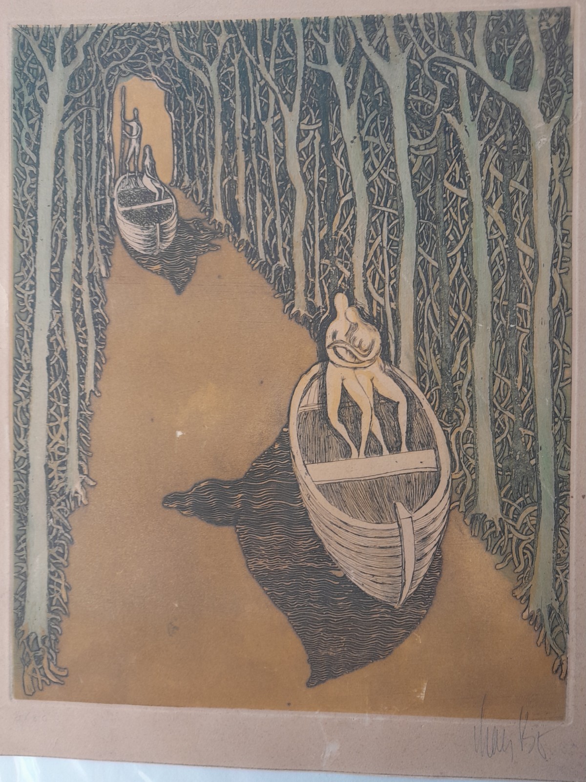Lars BO Ensemble De 11 litograph  signed and numbered 11