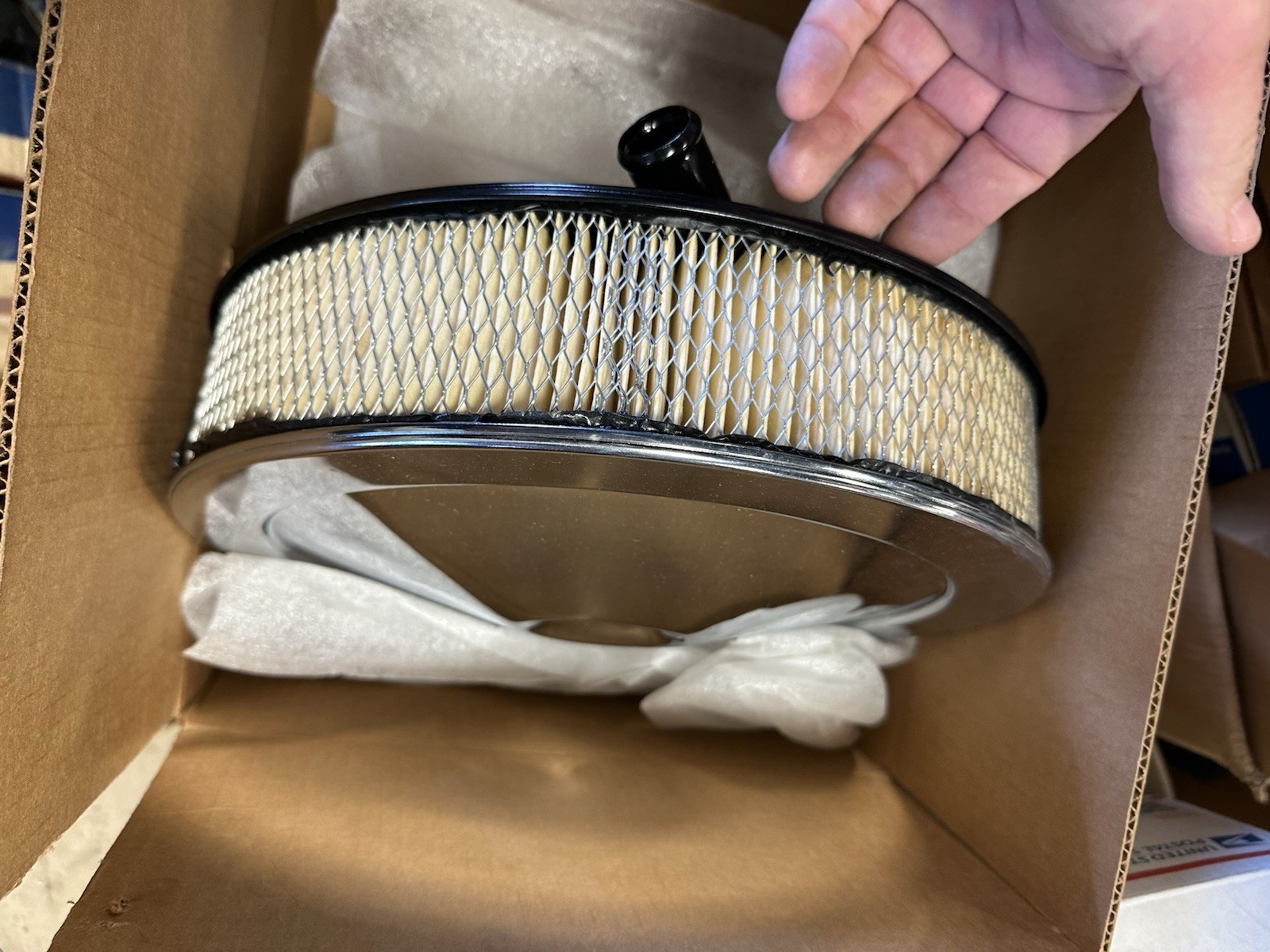NOS 67 68 69 Z28 302 396 427 OPEN ELEMENT AIR CLEANER CHEVELLE CAMARO 6423907