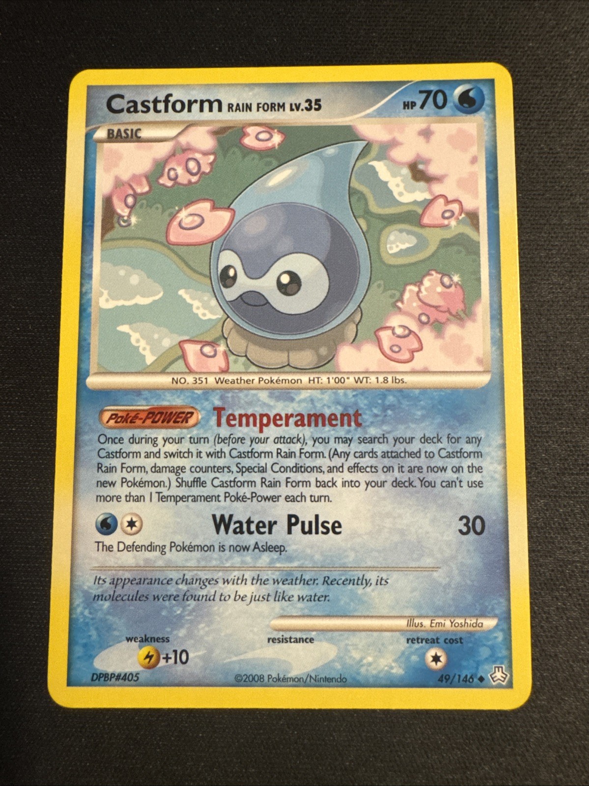 Castform Rain Form 49/146 Uncommon Legends Awakened Pokemon Castform Rain Form 49/146 Uncommon Legends Awakened Pokemon
