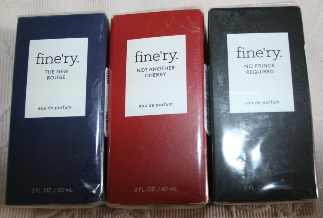 Fine\'ry Eau de Parfum 2 oz Not ANOTHER CHERRY NO PRINCE NEW ROUGE $19.99 EACH